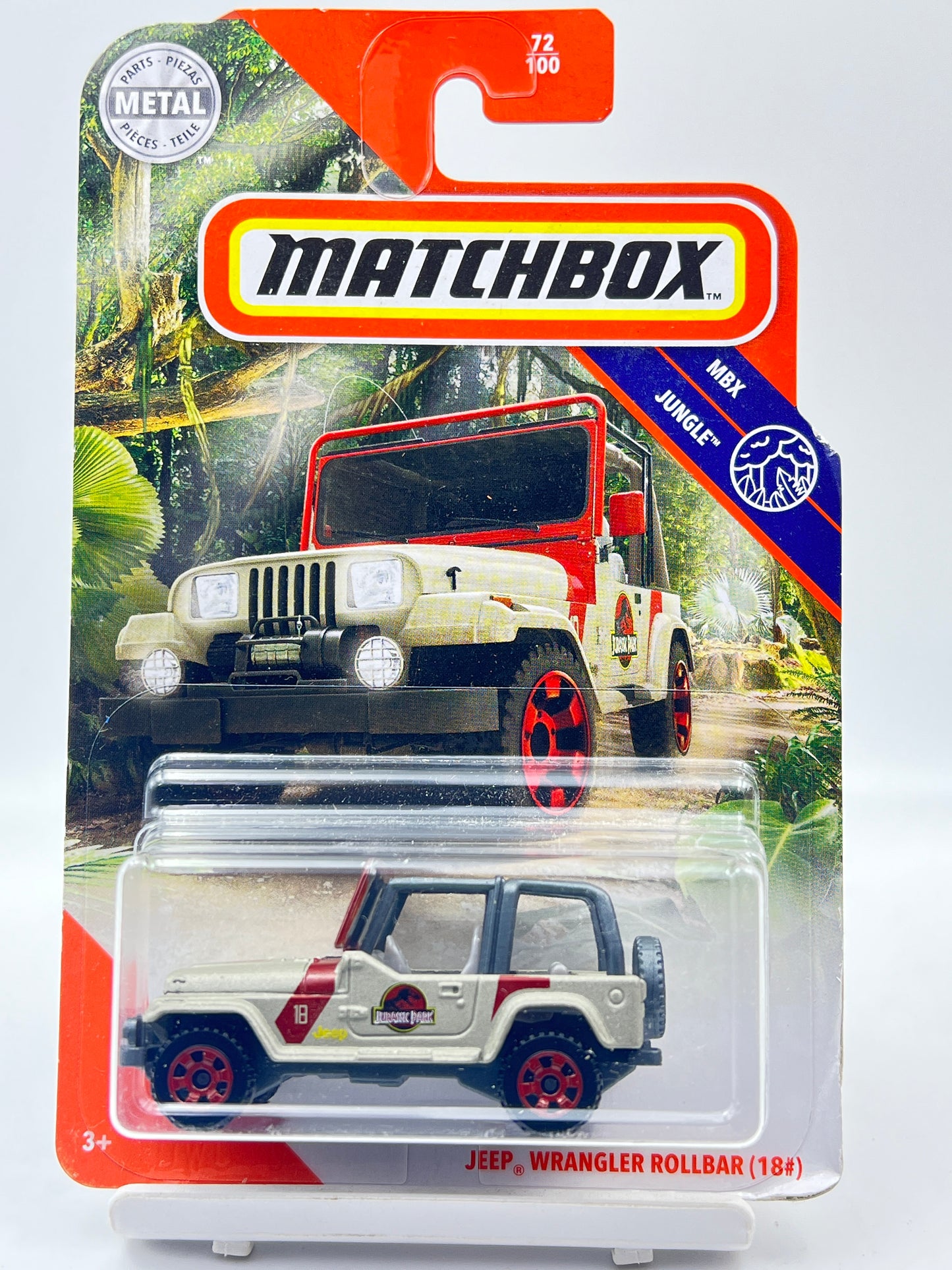 MATCHBOX - JEEP WRANGLER ROLLBAR (#18) - ZX3