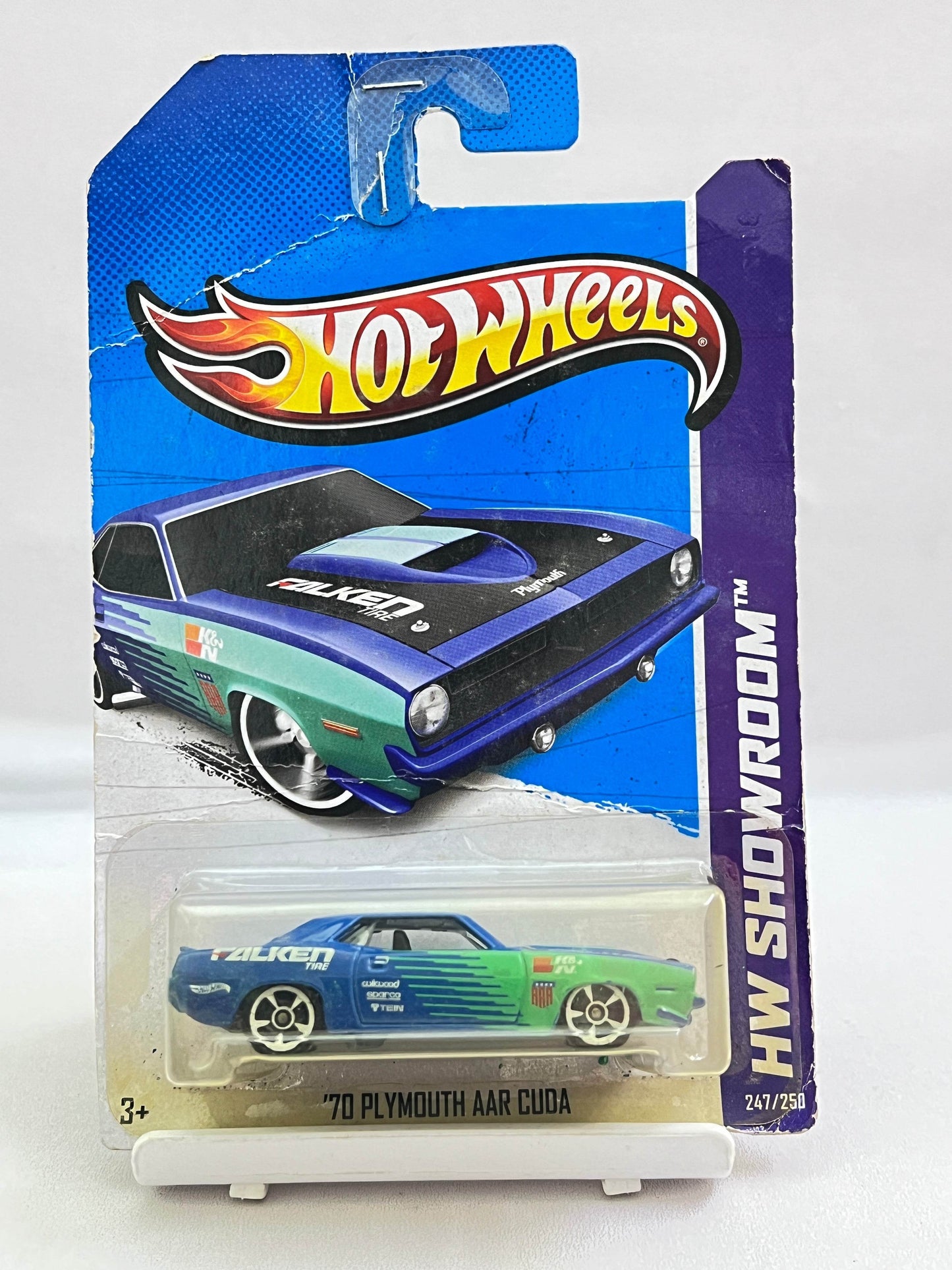 CARD DAMAGED - 70 PLYMOUTH AAR CUDA - FALKEN - 7B - Its Fun