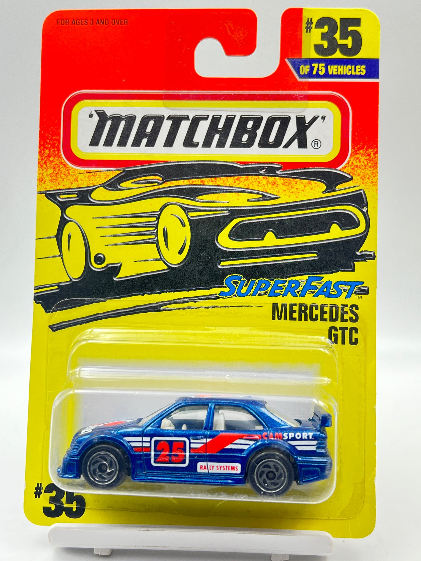 MATCHBOX - SUPERFAST - MERCEDES GTC - ZX3