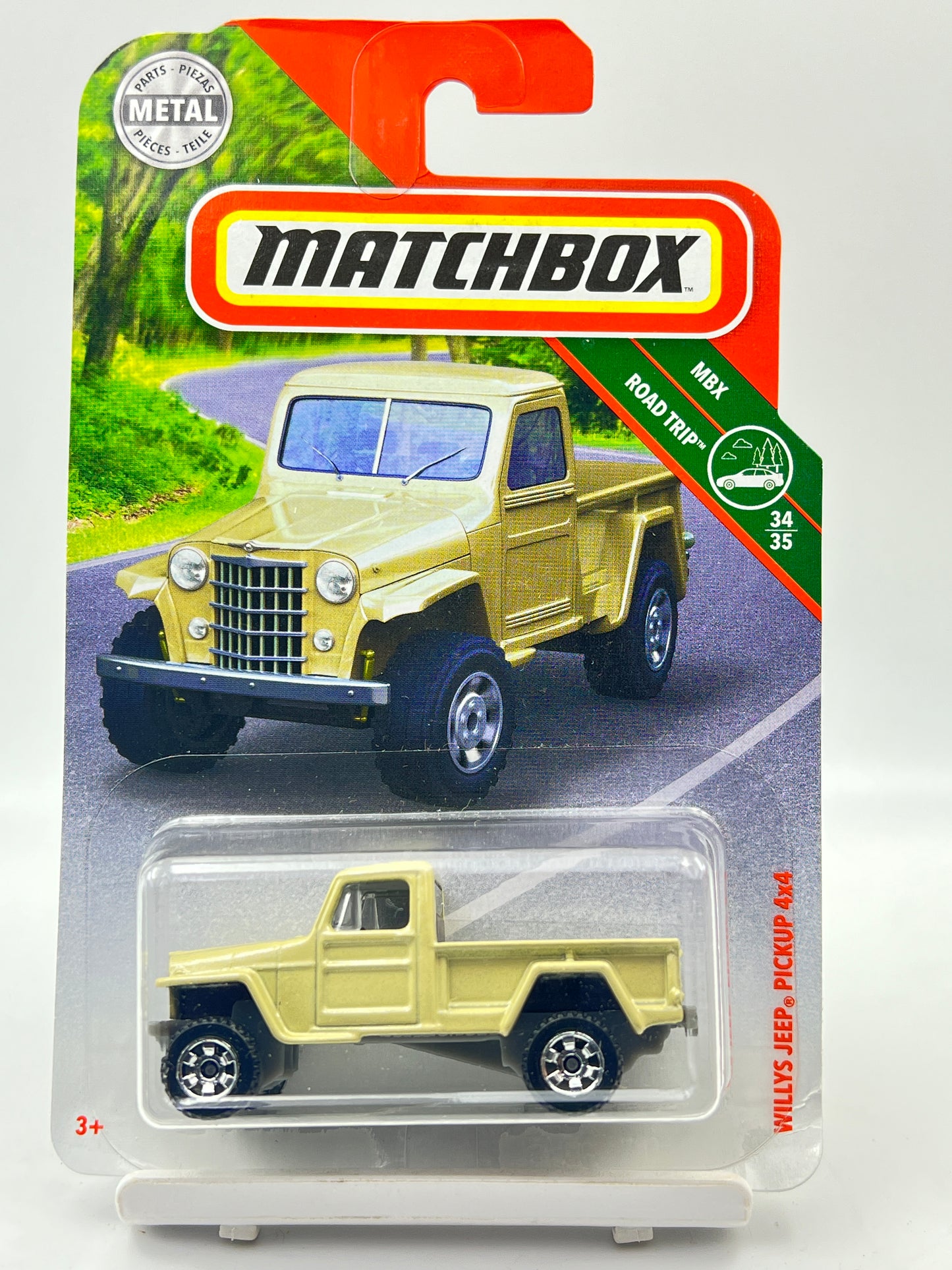 MATCHBOX - WILLYS JEEP PICKUP 4X4 - ZX3
