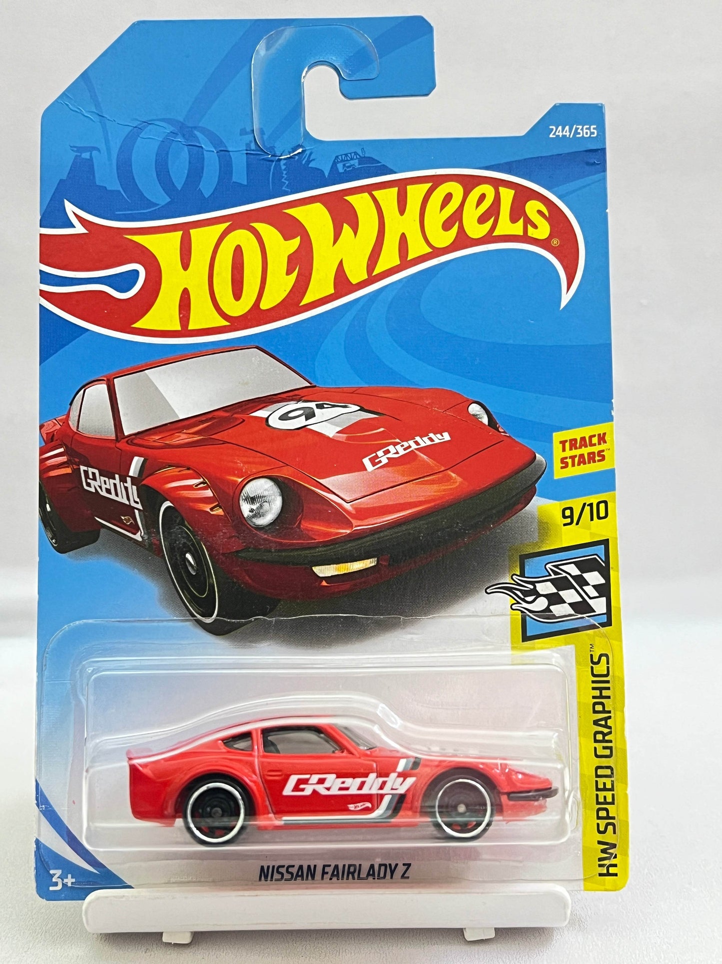 CREASED - HOT WHEELS - NISSAN FAIRLADY Z - 1B - Its Fun