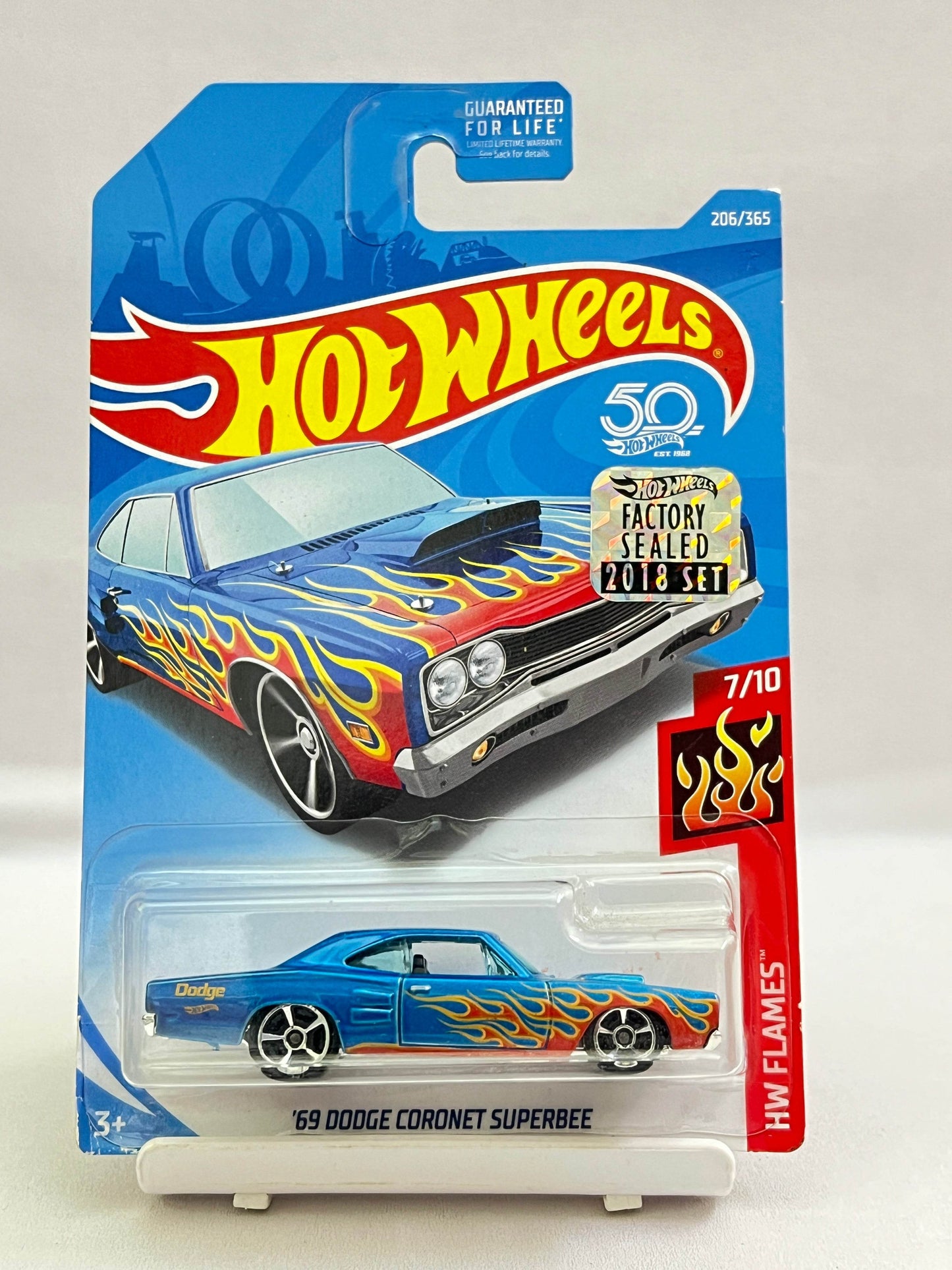 HOT WHEELS - 2018 FACTORY SEALED - 69 DODGE CORONET SUPERBEE - 6E - Its Fun