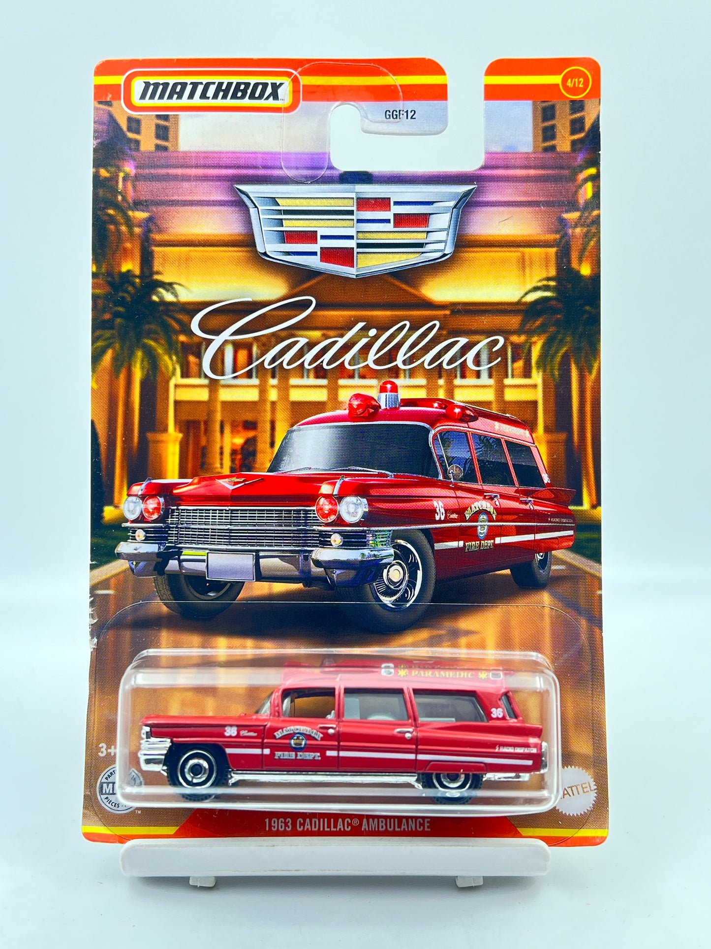 MATCHBOX - 1963 CADILLAC AMBULANCE - 1B