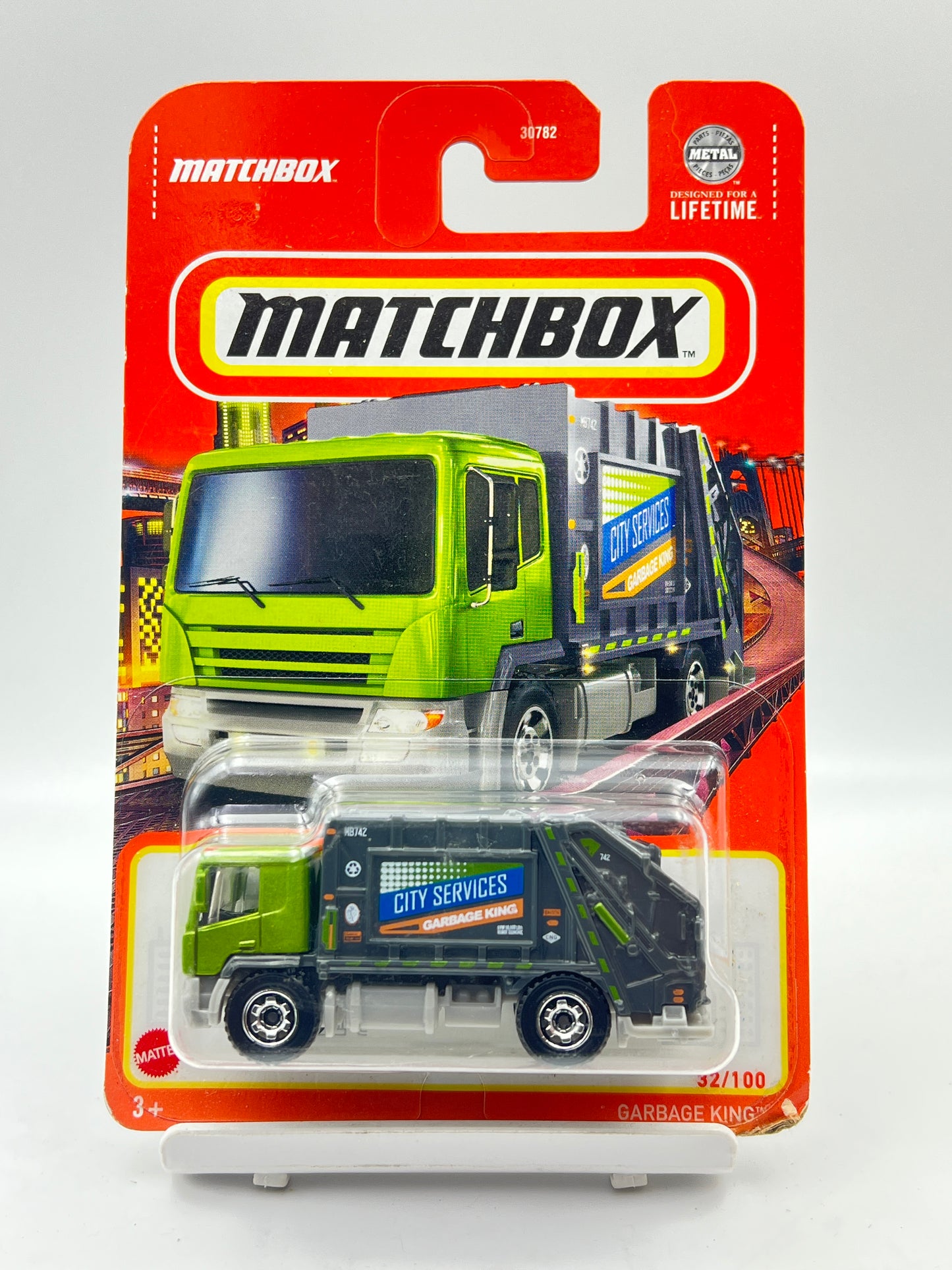 MATCHBOX - GARBAGE KING - GREEN - 1A