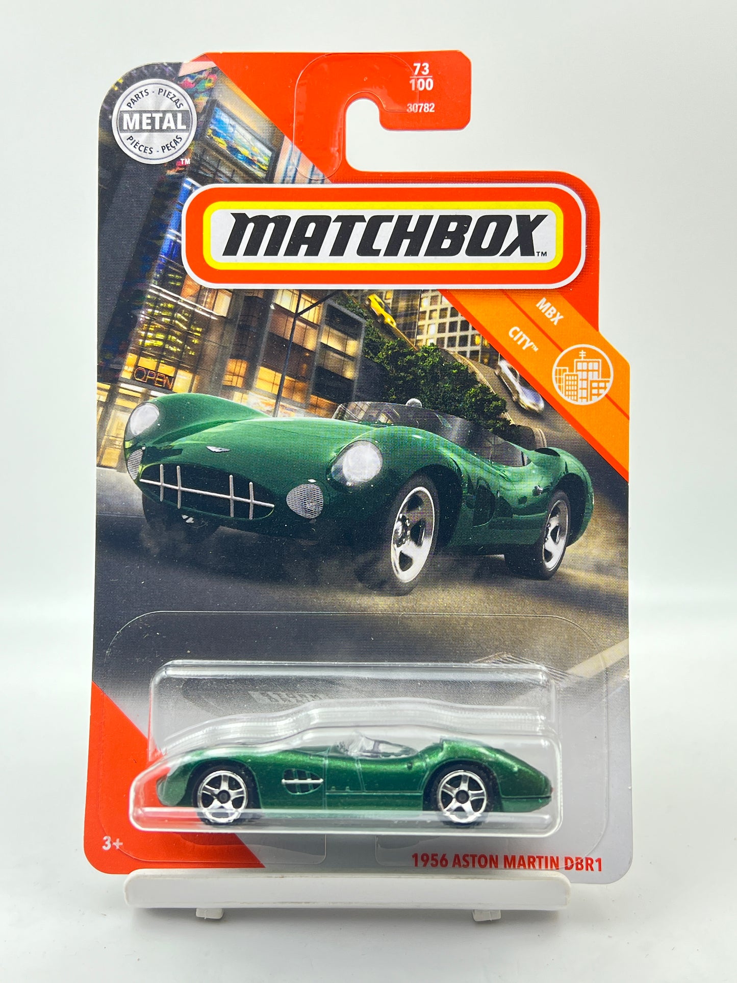 MATCHBOX - 1956 ASTON MARTIN DBR1 - GREEN - 1A