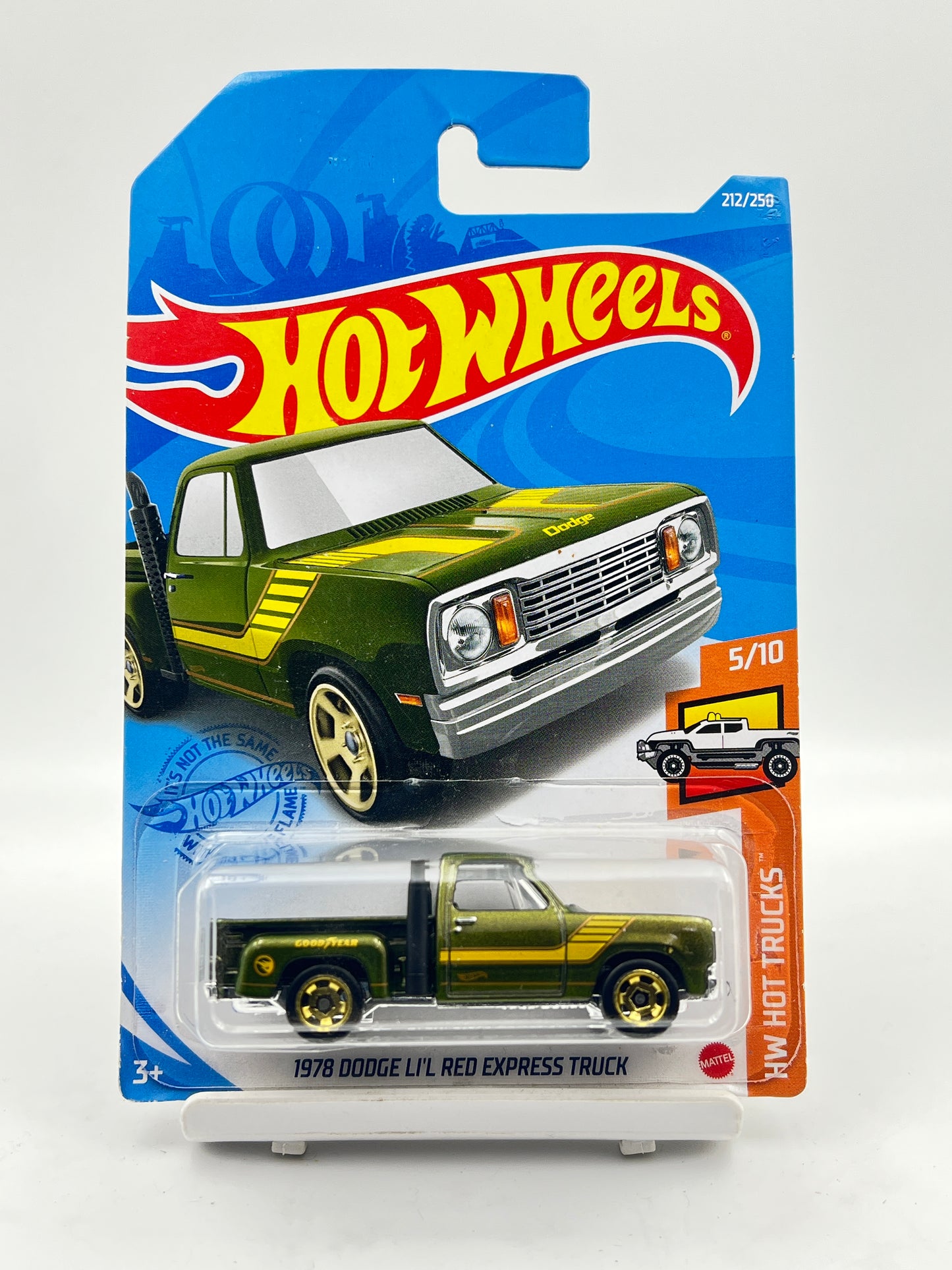 TREASURE HUNT - HOT WHEELS - 1978 DODGE LIL RED EXPRESS TRUCK - 2D