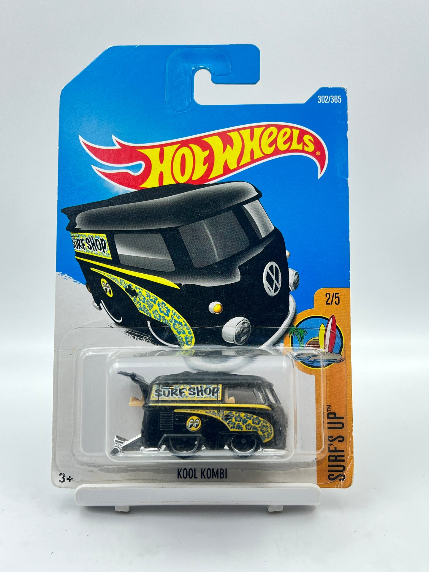 HOT WHEELS - KOOL KOMBI - BLACK - 3A
