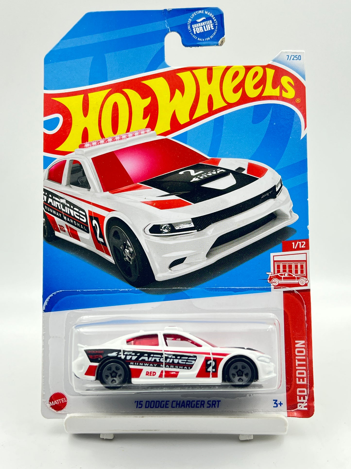 RED EDITION - TARGET EXCLUSIVE - MILD CREASE - 15 DODGE CHARGER SRT - 2E
