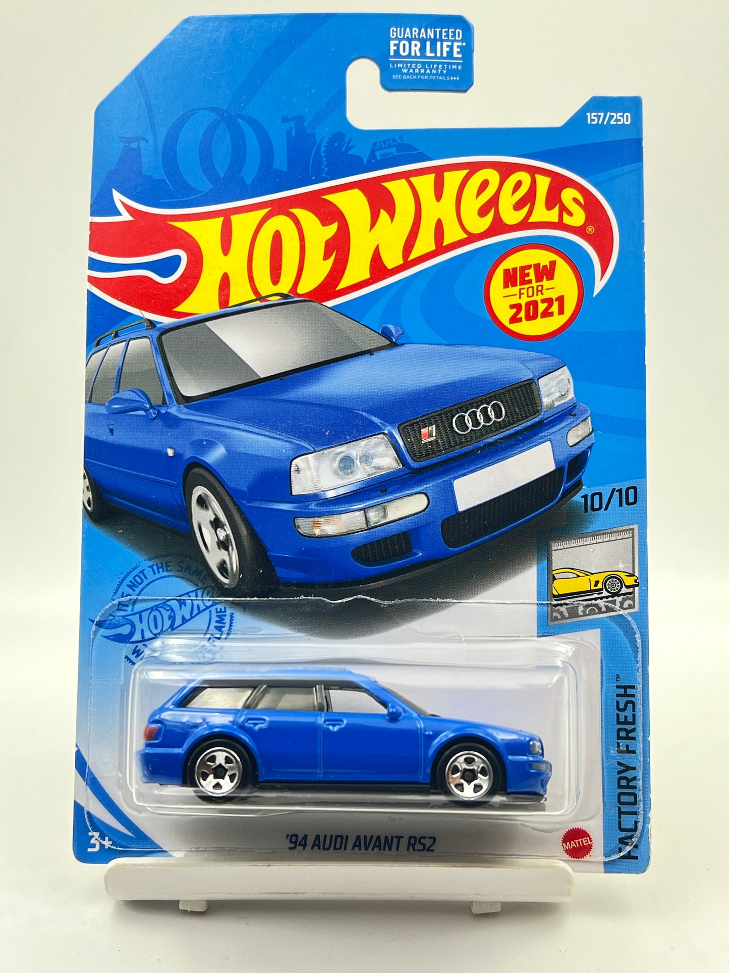 HOT WHEELS - 94 AUDI AVANT RS2 - BLUE - 2E