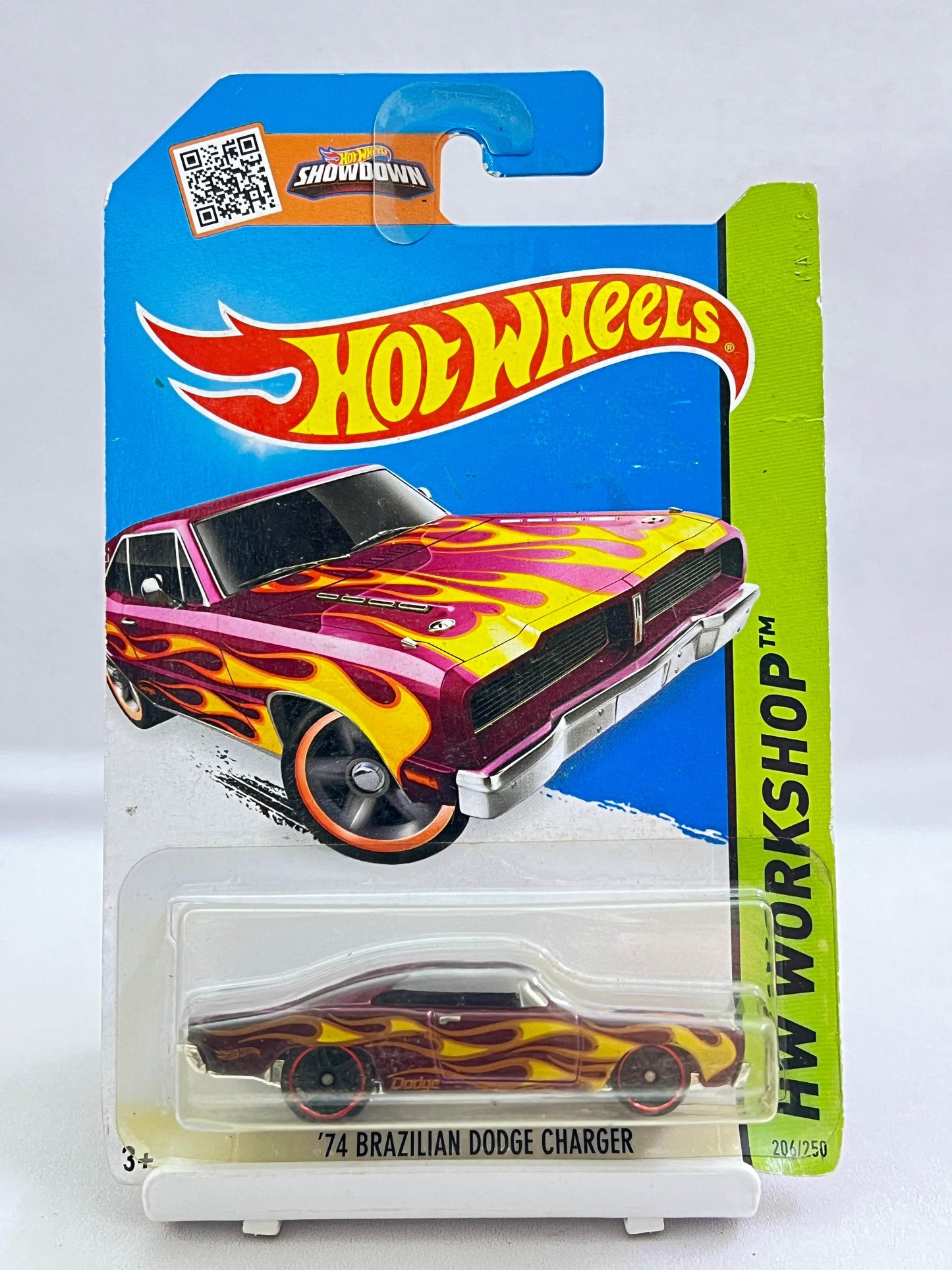 BLISTER DAMAGED - 74 BRAZILIAN DODGE CHARGER - 6D - Its Fun