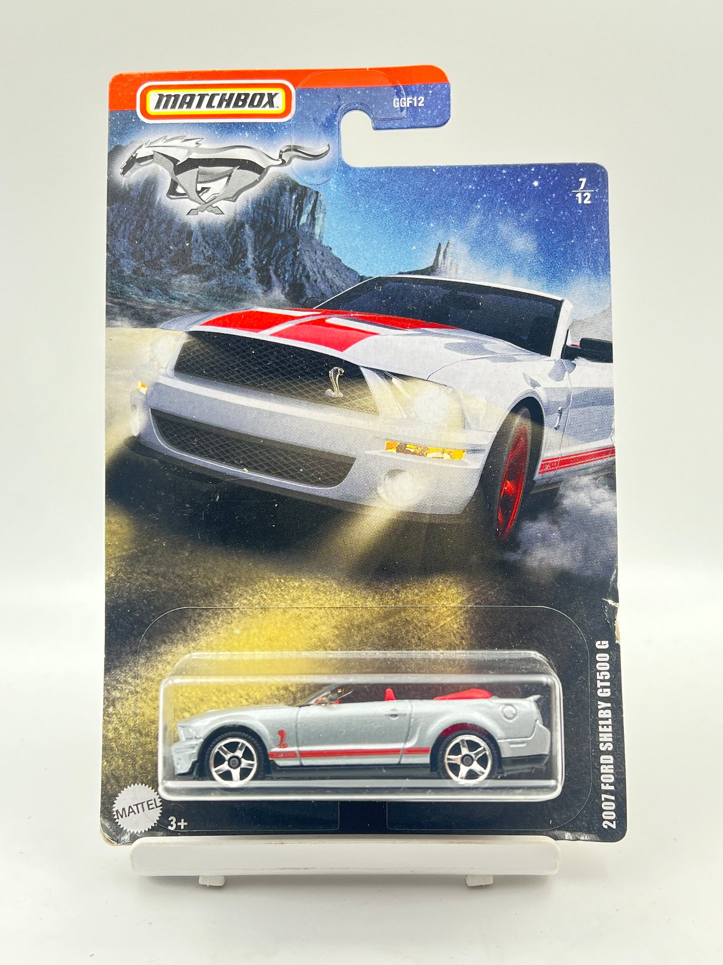 MILD CARD DAMAGE - MATCHBOX - 2007 FORD SHELBY GT500 G - 2E