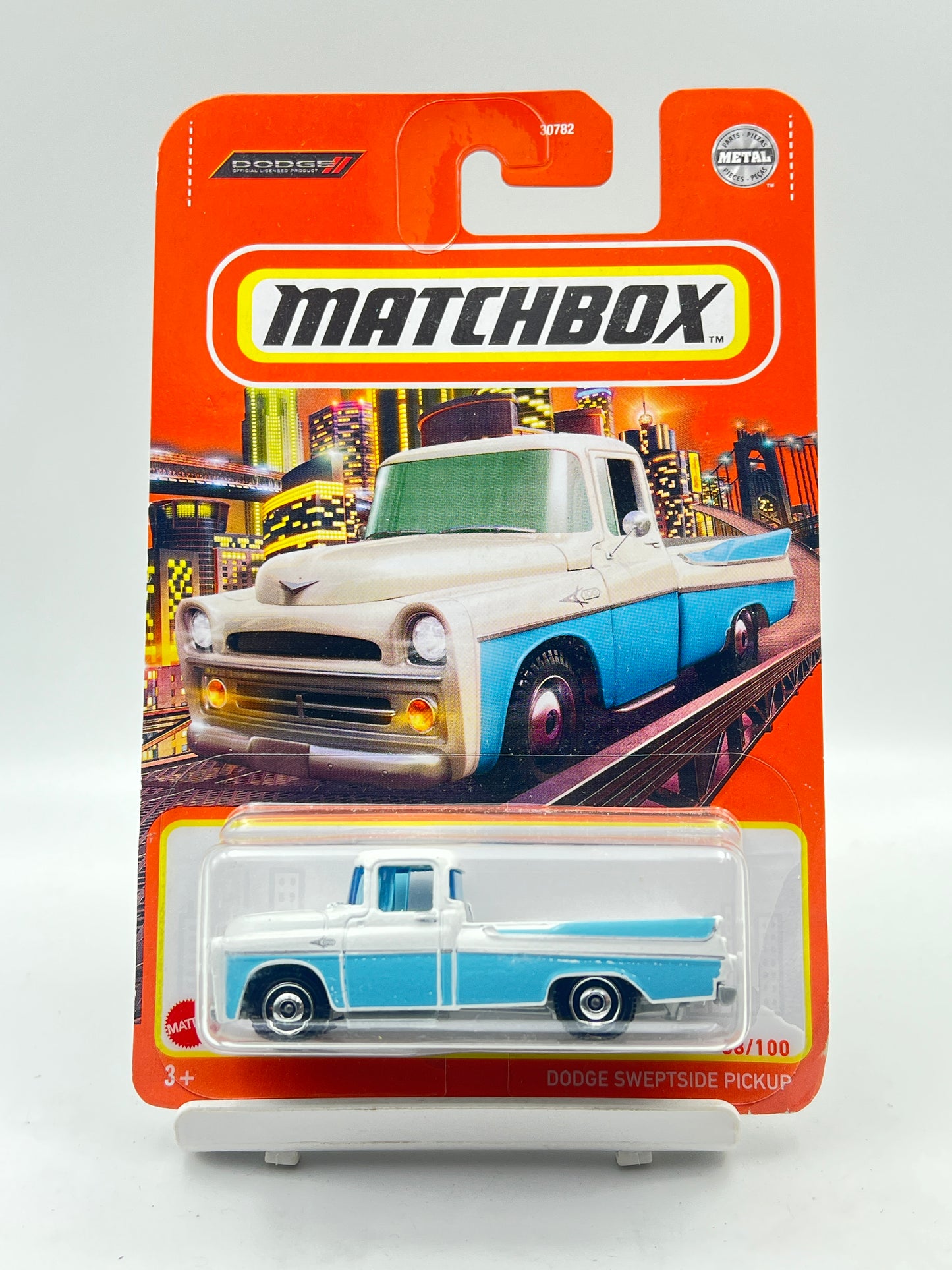 MATCHBOX - DODGE SWEPTSIDE PICKUP - BLUE - 2E