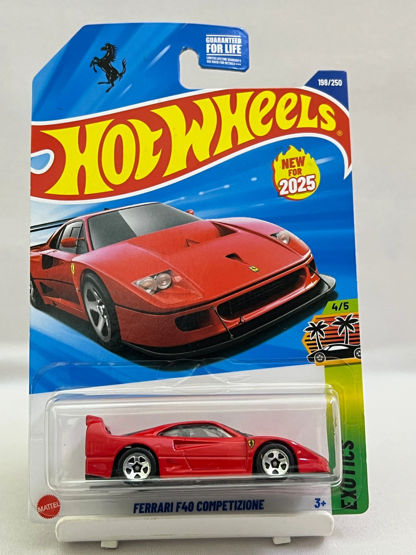 IMPORTED - HOT WHEELS - FERRARI F40 COMPETIZIONE - RED - ZX3 - Its Fun