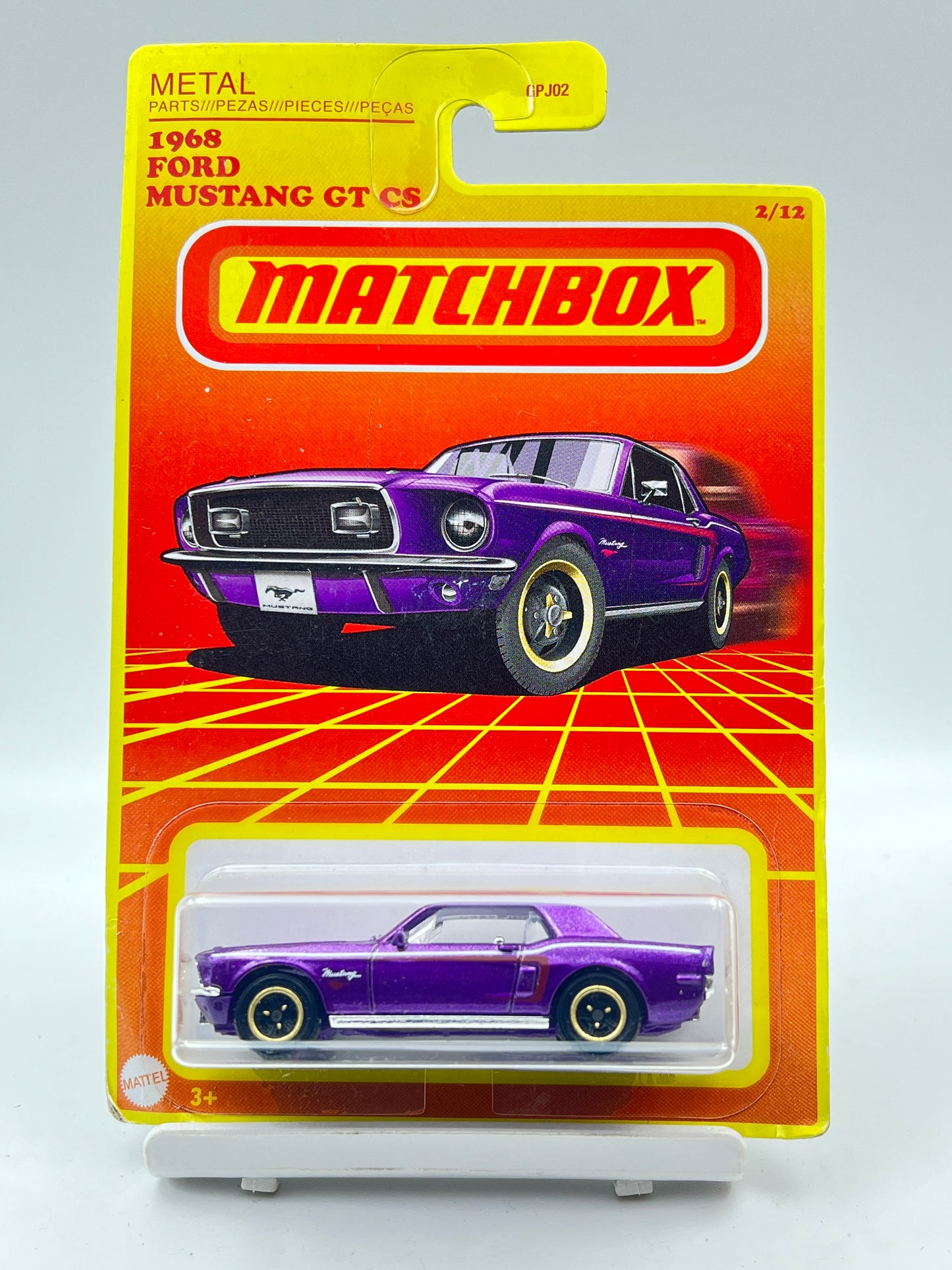 MATCHBOX - 1968 FORD MUSTANG GT CS - 2F