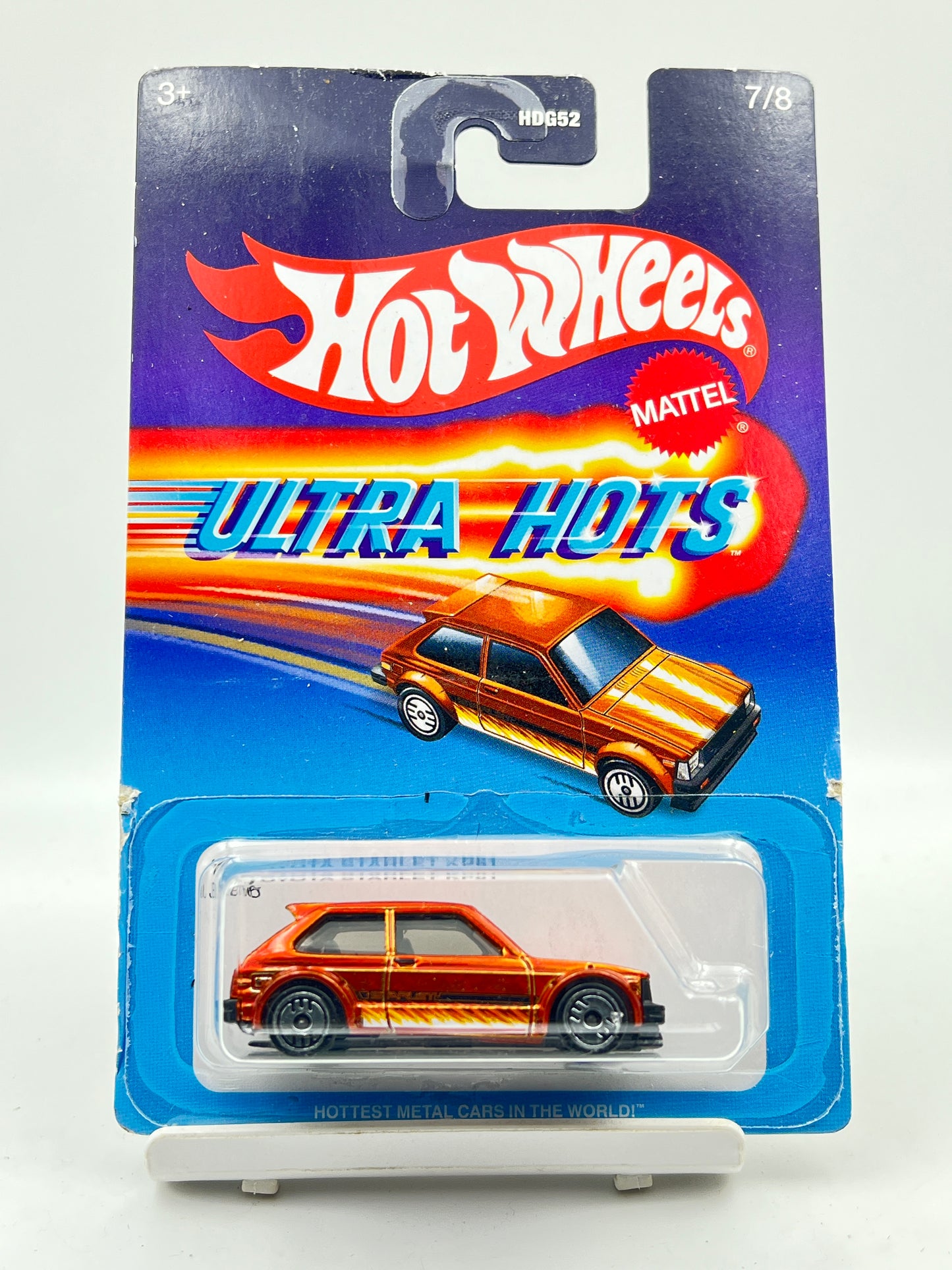 MILD CARD DAMAGE - HOT WHEELS - 81 TOYOTA STARLET KP61 - 2B
