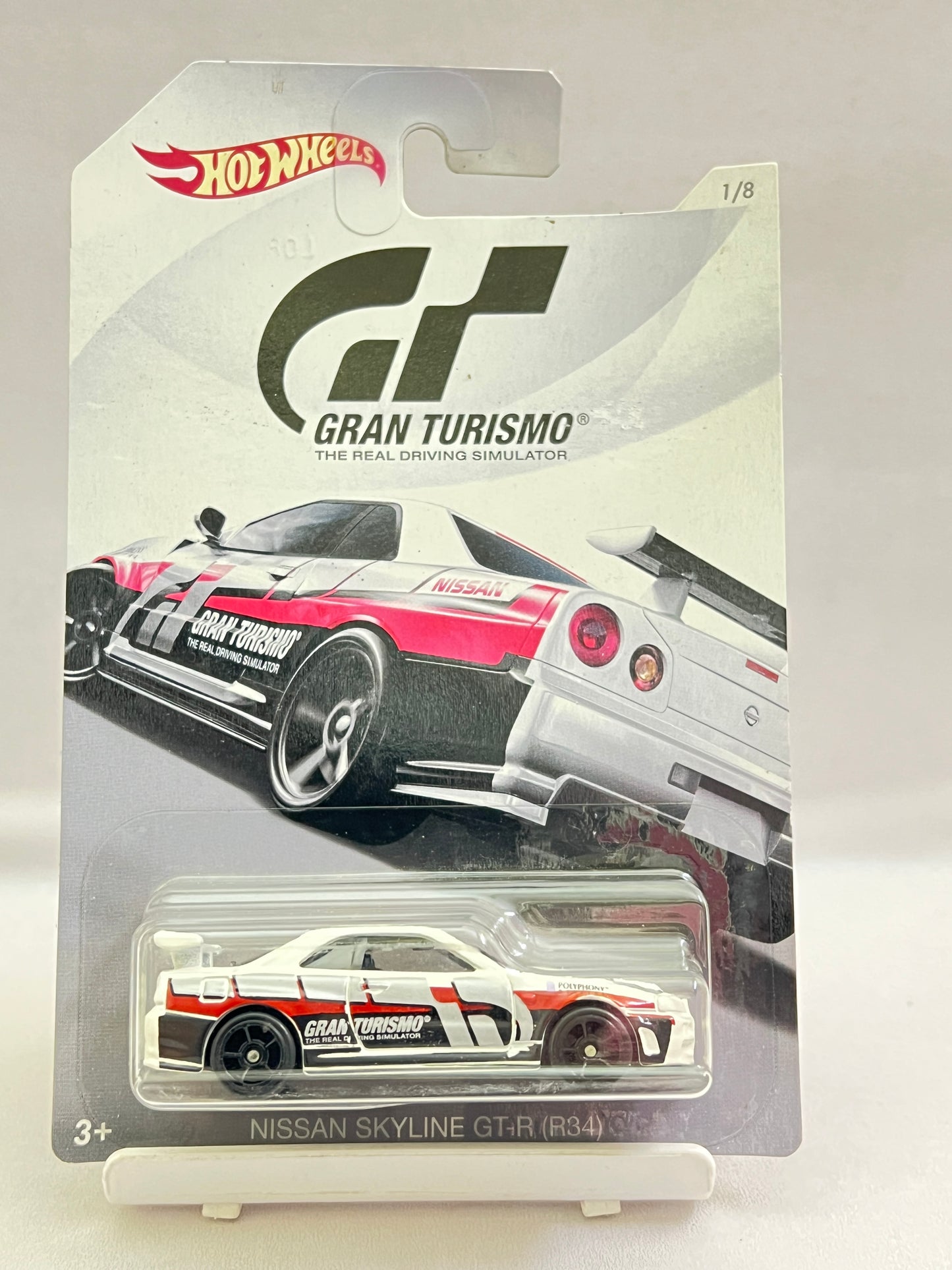 FADED CARD - HOT WHEELS - NISSAN SKYLINE GT-R (R34) - 6E