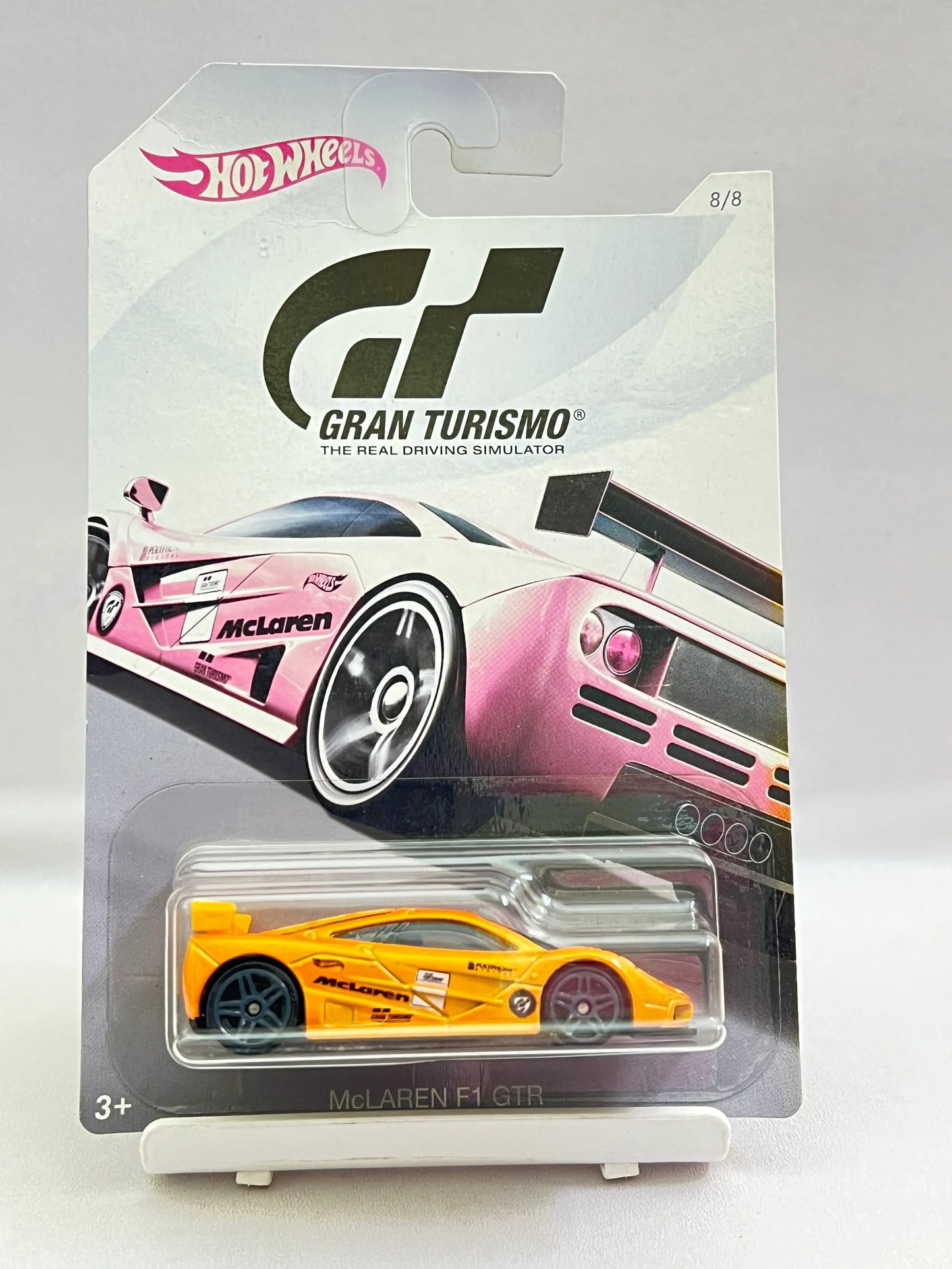 FADED CARD - HOT WHEELS - MCLAREN F1 GTR - 6E - Its Fun