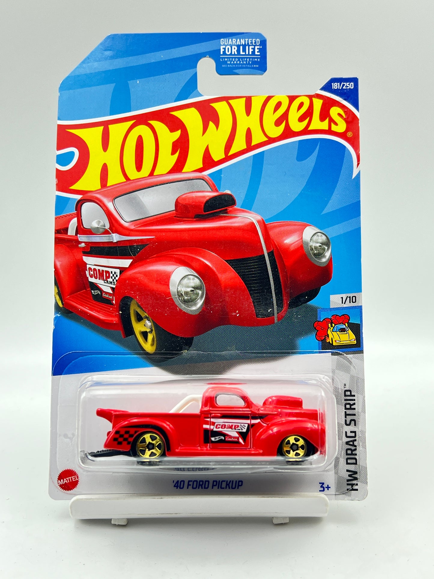 HOT WHEELS - 40 FORD PICKUP - RED - 2F