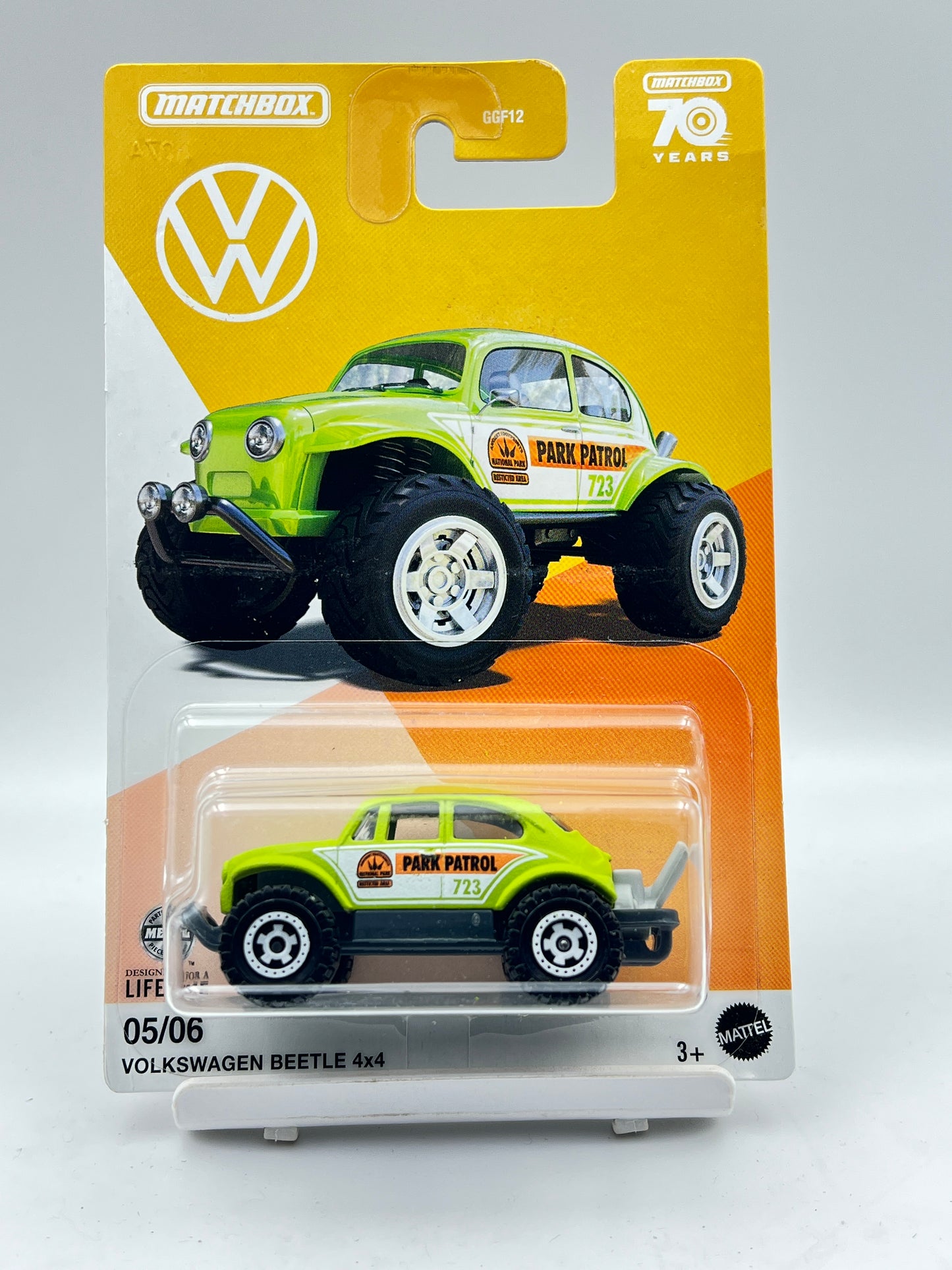BLISTER DAMAGE - HOT WHEELS - VOLKSWAGEN BEETLE 4X4 - 2G