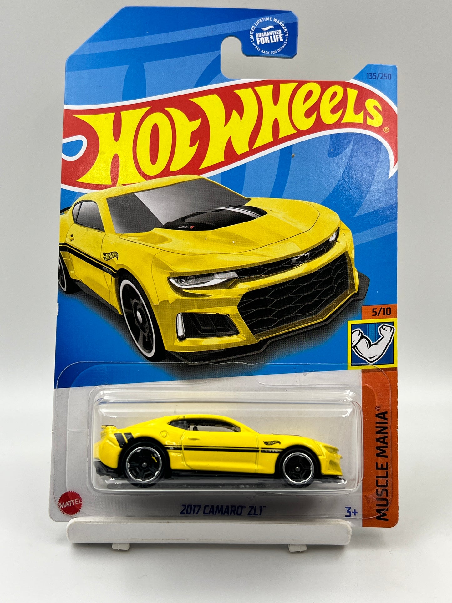 IMPORTED - HOT WHEELS - 2017 CAMARO ZL1 - YELLOW - 3A
