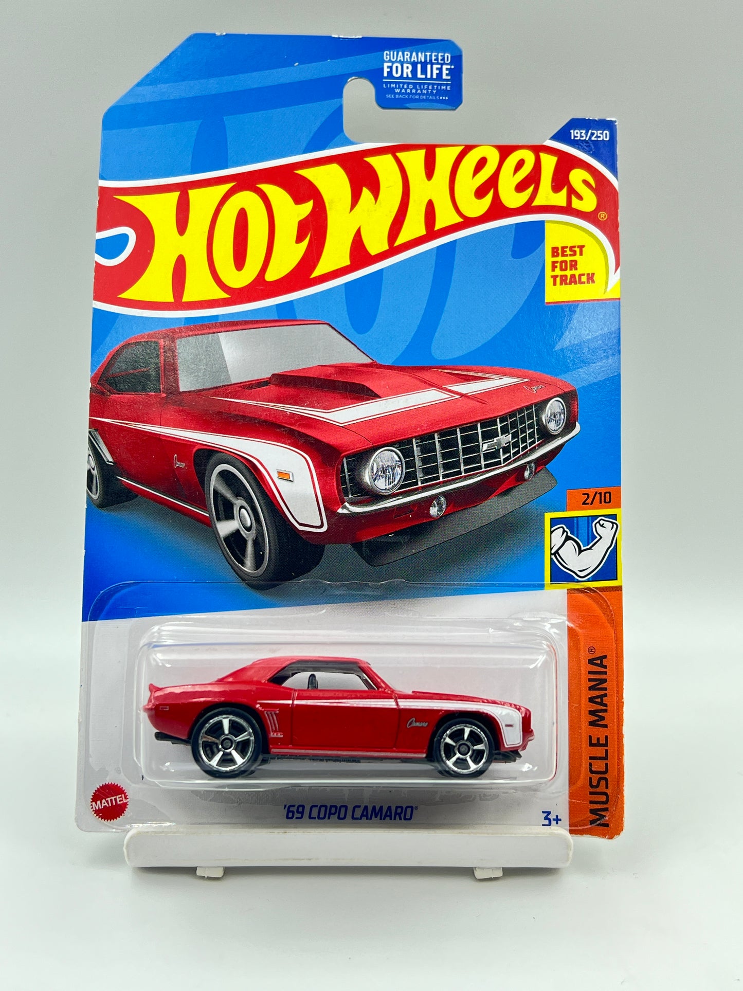 IMPORTED - HOT WHEELS - 69 COPO CAMARO - RED - 1A