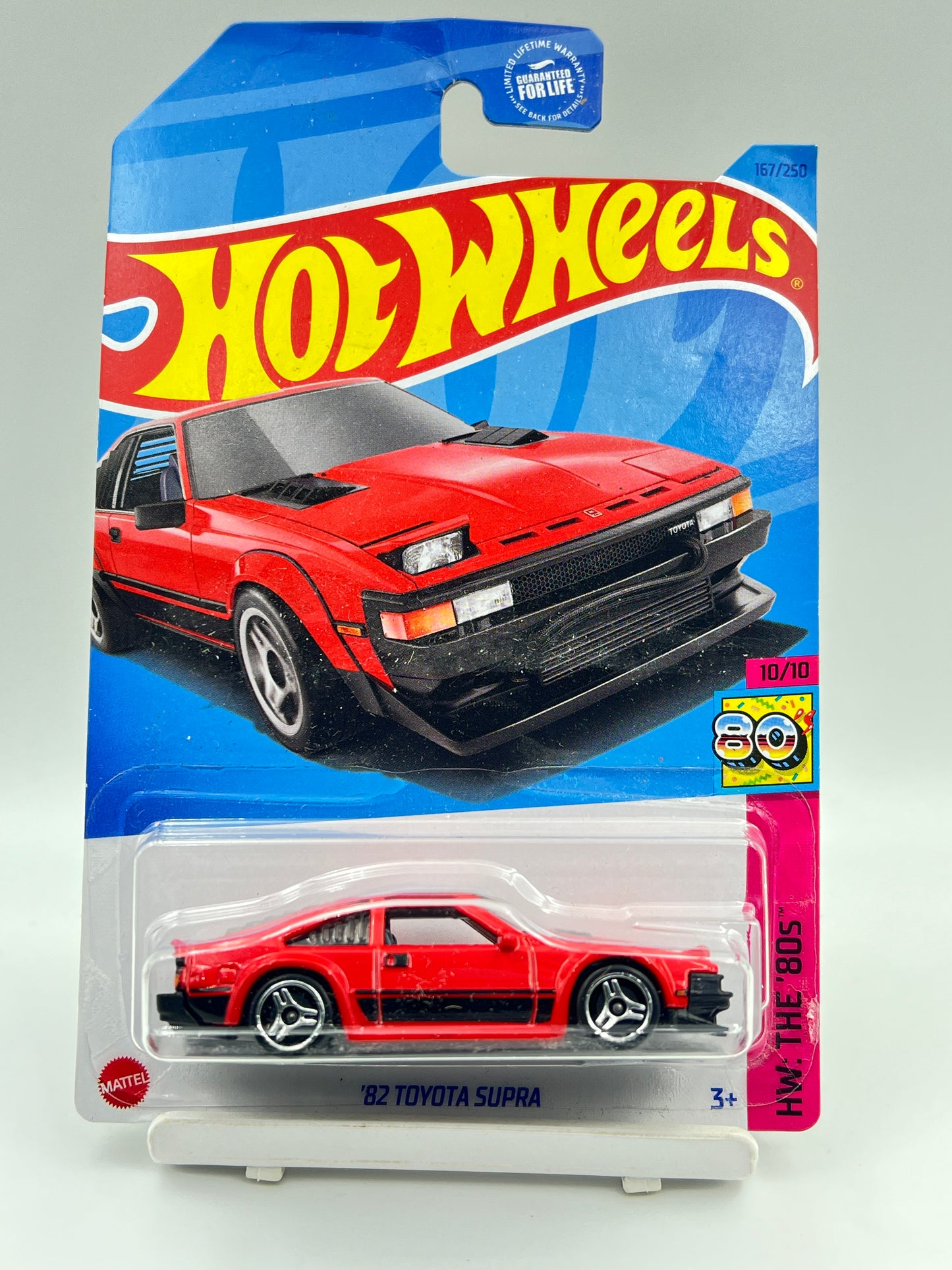 MILD CREASE - HOT WHEELS - 82 TOYOTA SUPRA - 4E