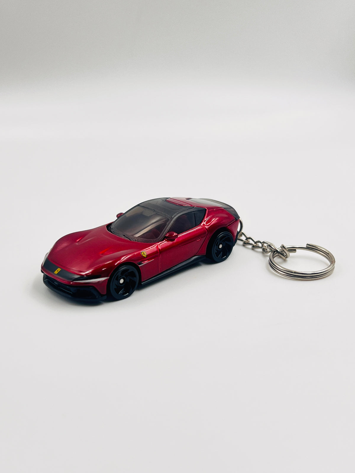 CUSTOMISED - HOT WHEELS - KEYCHAIN - SF90 STRADALE - RED