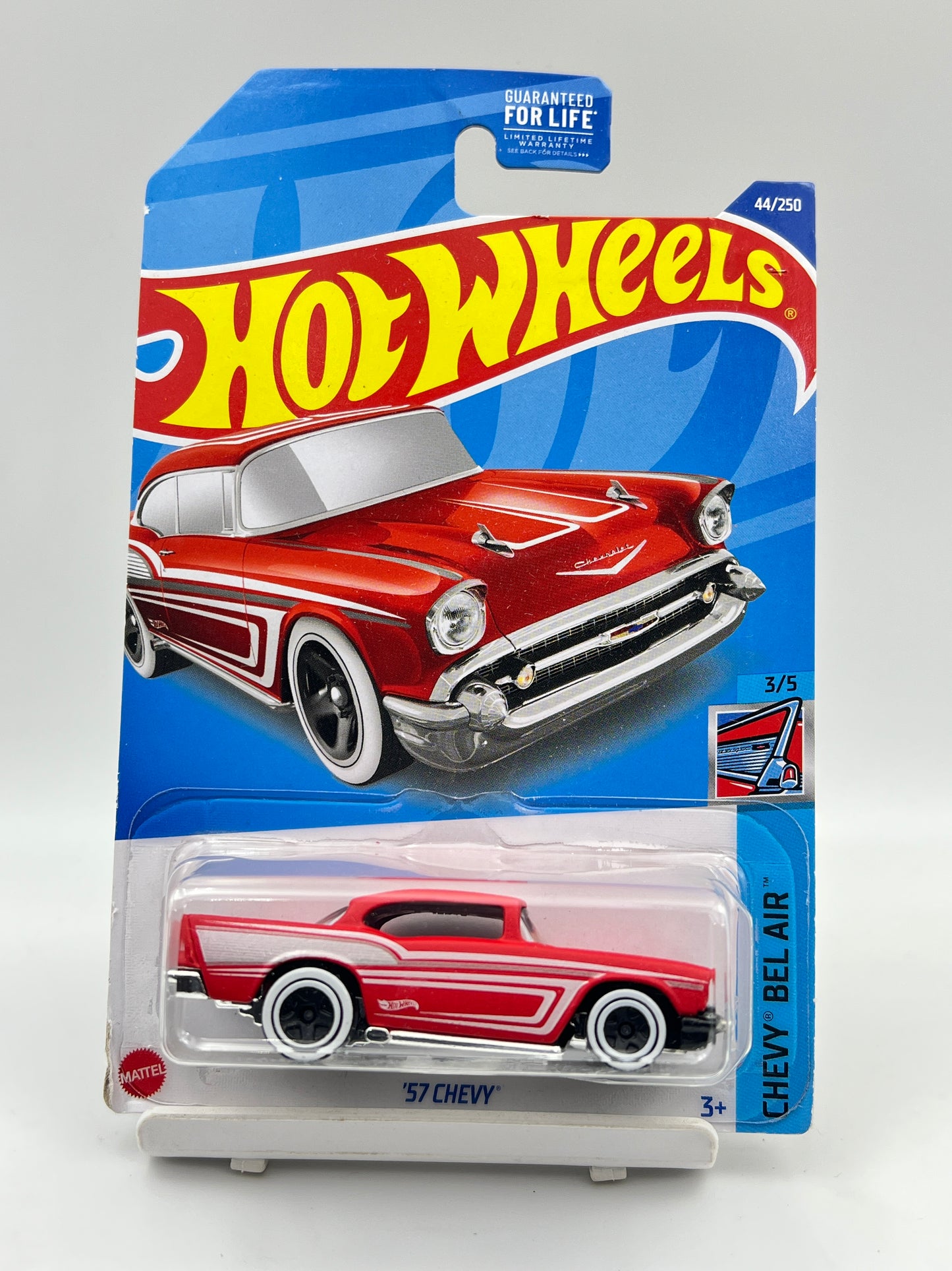 SOFT CORNERS - HOT WHEELS - 57 CHEVY - RED - 2E