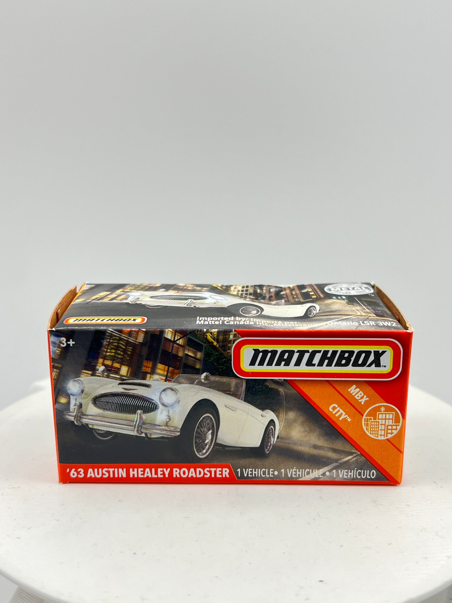 MATCHBOX - MILD BOX SQUEEZE - 63 AUSTIN HEALEY ROADSTER - 4G