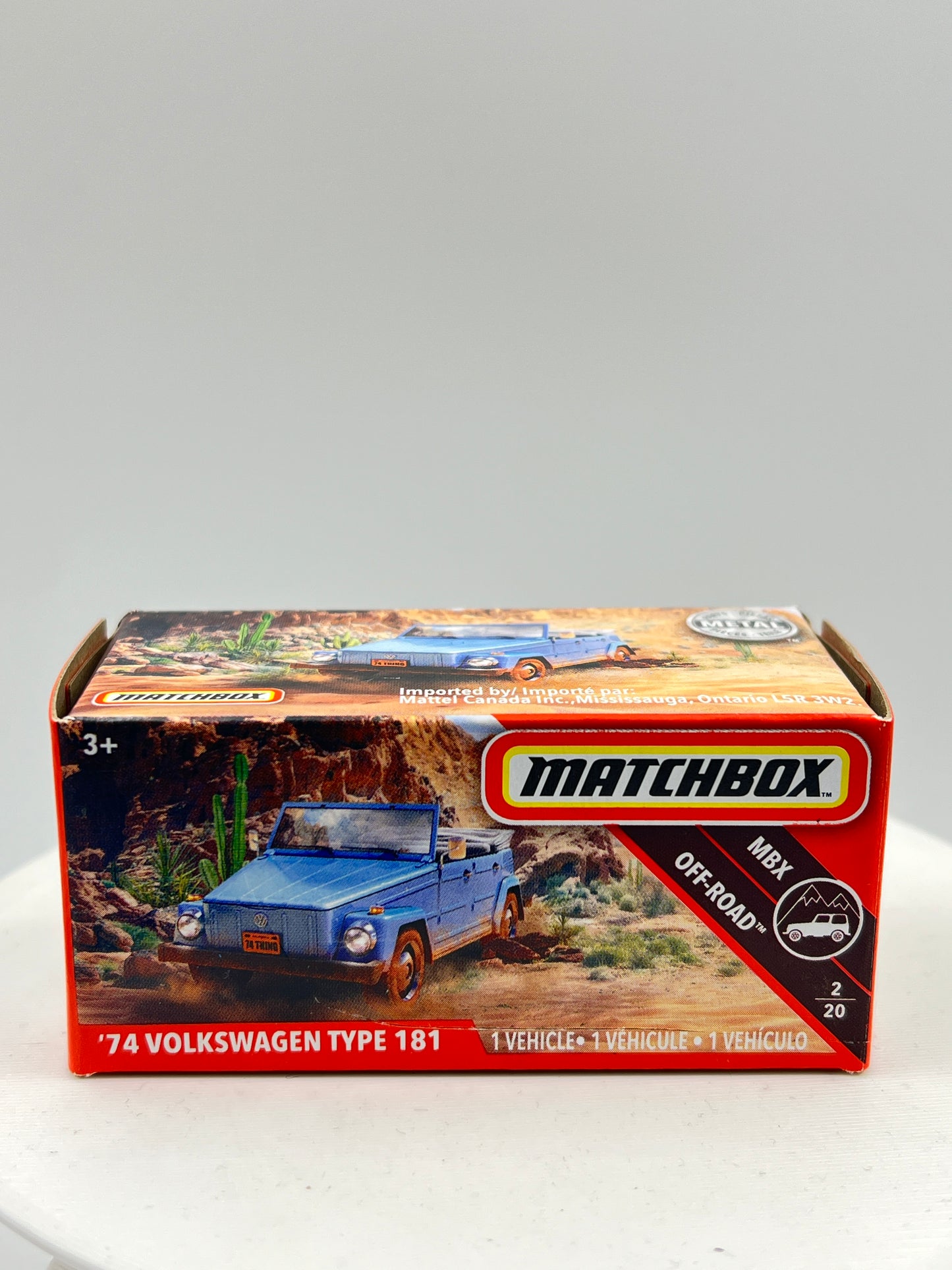 MATCHBOX - 74 VOLKSWAGEN TYPE 181 - 3F