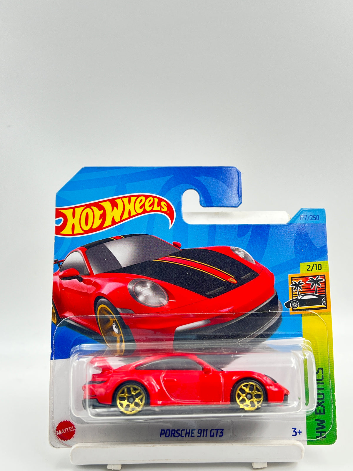 IMPORTED - HOT WHEELS - PORSCHE 911 GT3 - RED - 3D