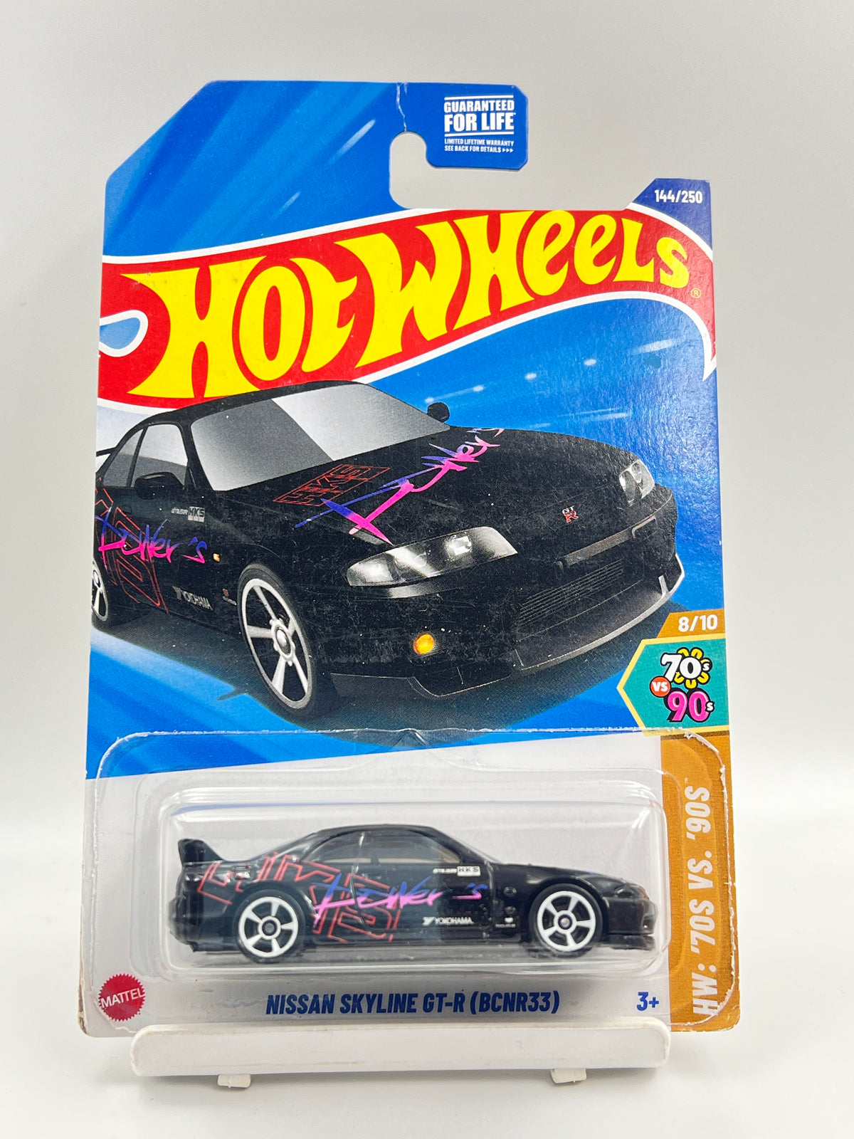 HOOK CREASE - IMPORTED - HOT WHEELS - NISSAN SKYLINE GT-R (BCNR33) - 3A