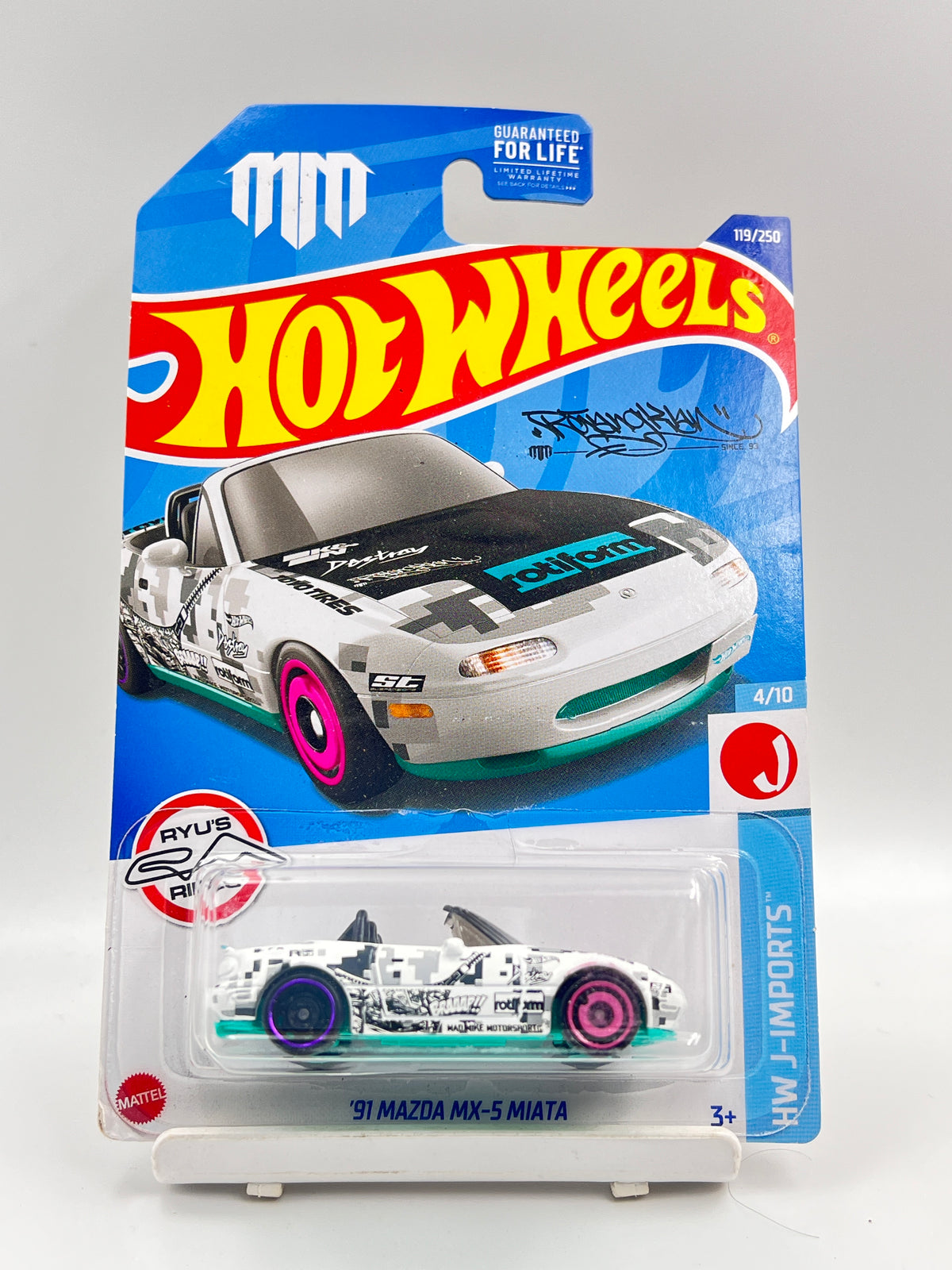 IMPORTED - HOT WHEELS - 91 MAZDA MX-5 MIATA - 3A
