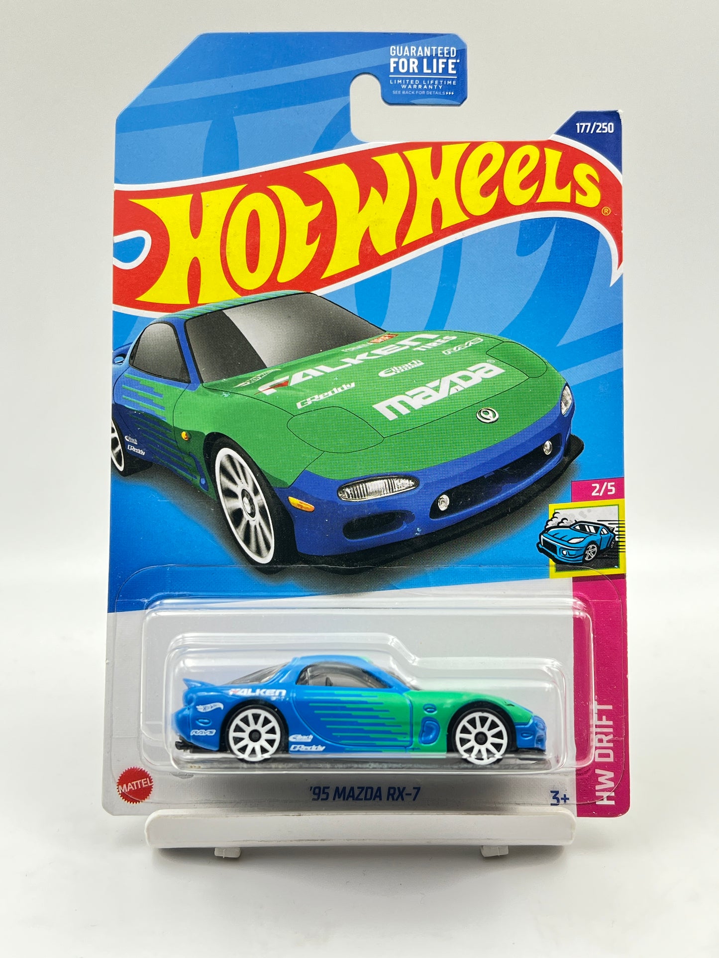 IMPORTED - HOT WHEELS - 95 MAZDA RX-7 - FALKEN - 3G