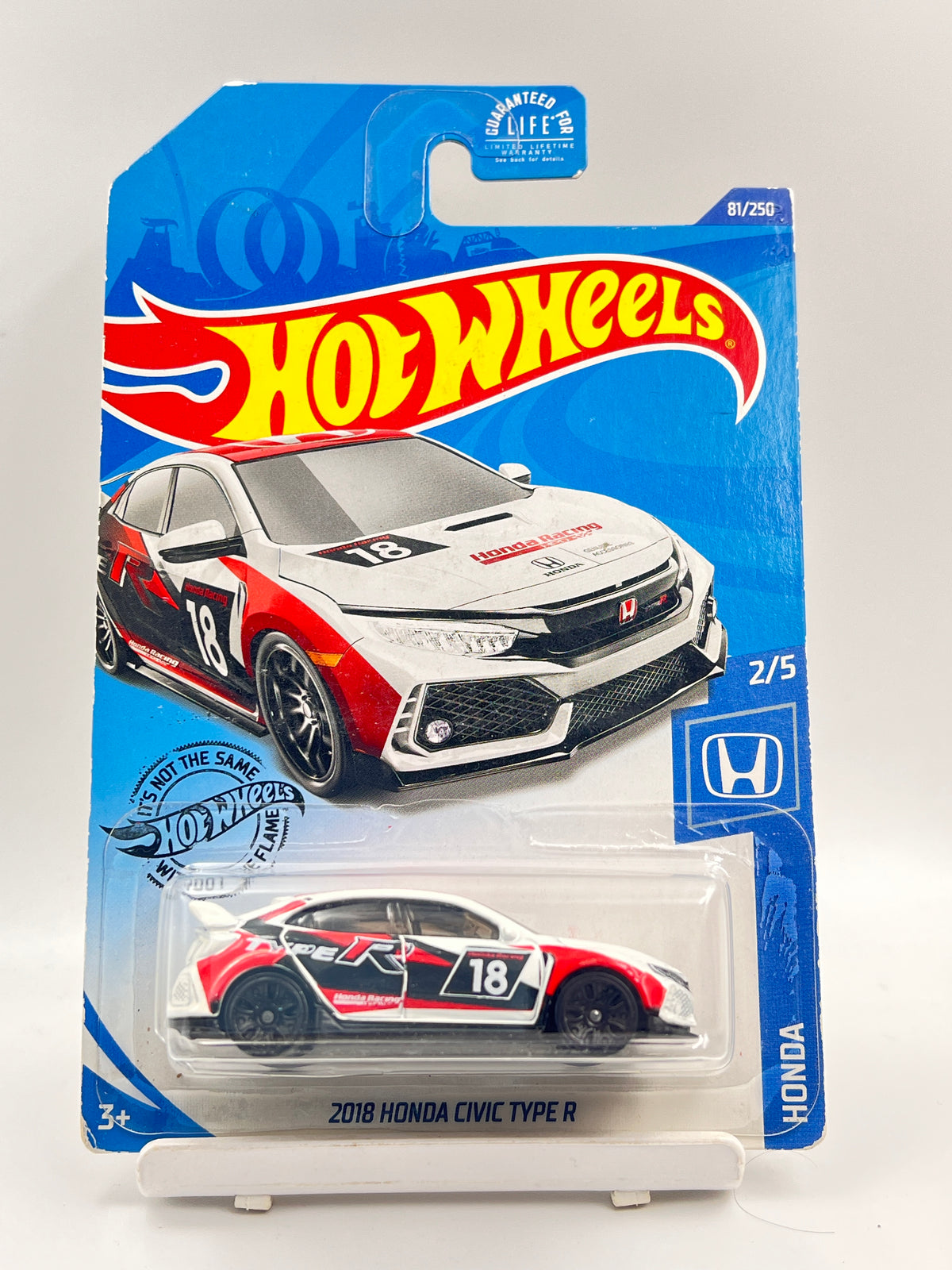 IMPORTED - HOT WHEELS - 2018 HONDA CIVIC TYPE R - 2C