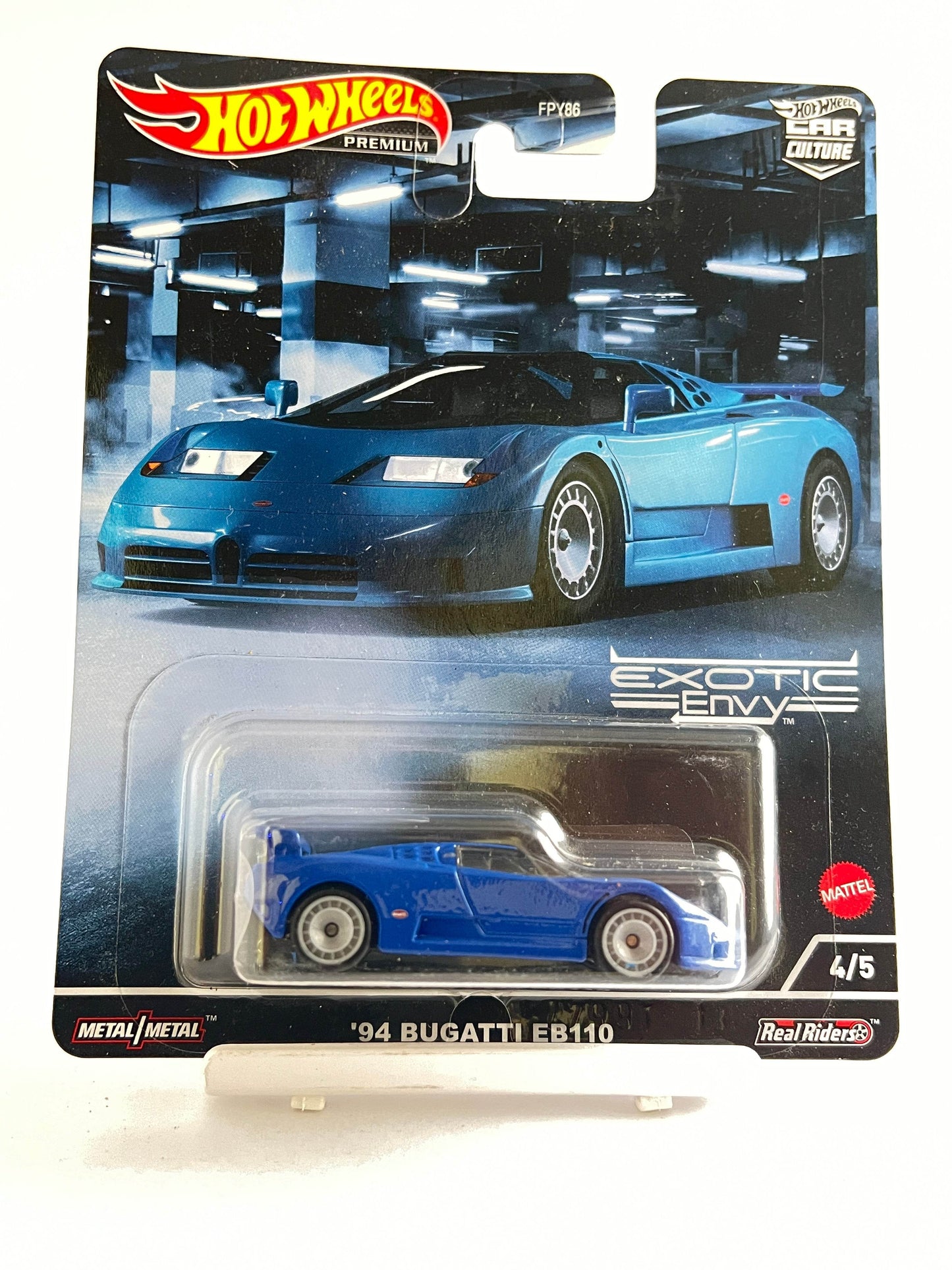HOT WHEELS PREMIUM - EXOTIC ENVY - 94 BUGATTI EB110 - 4A - Its Fun