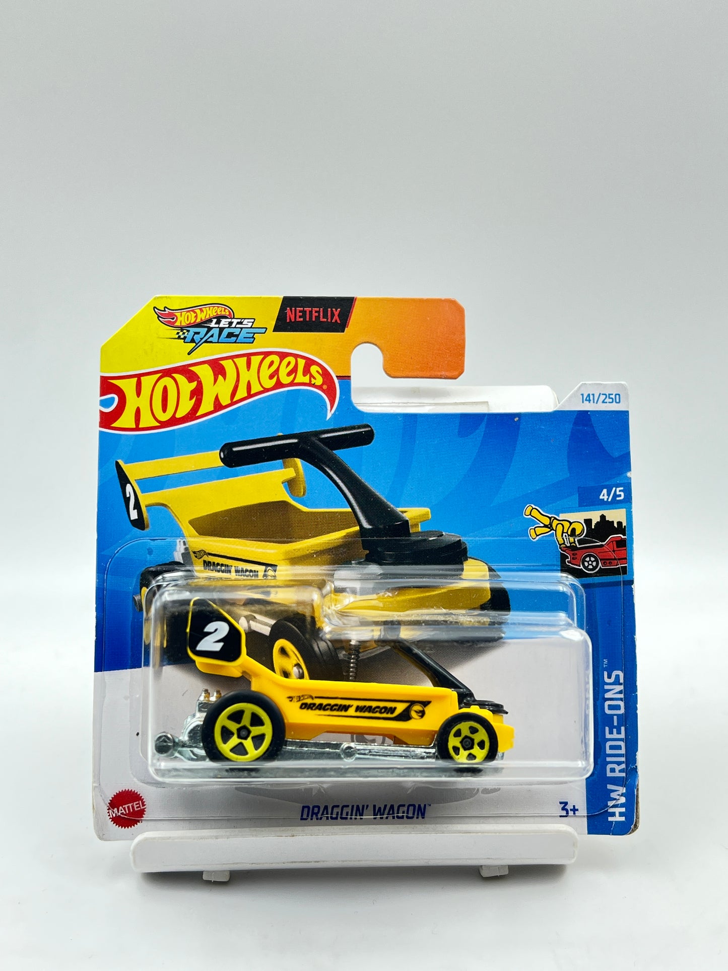 TREASURE HUNT - HOT WHEELS - SOFT CORNER - DRAGGIN WAGON - 3H