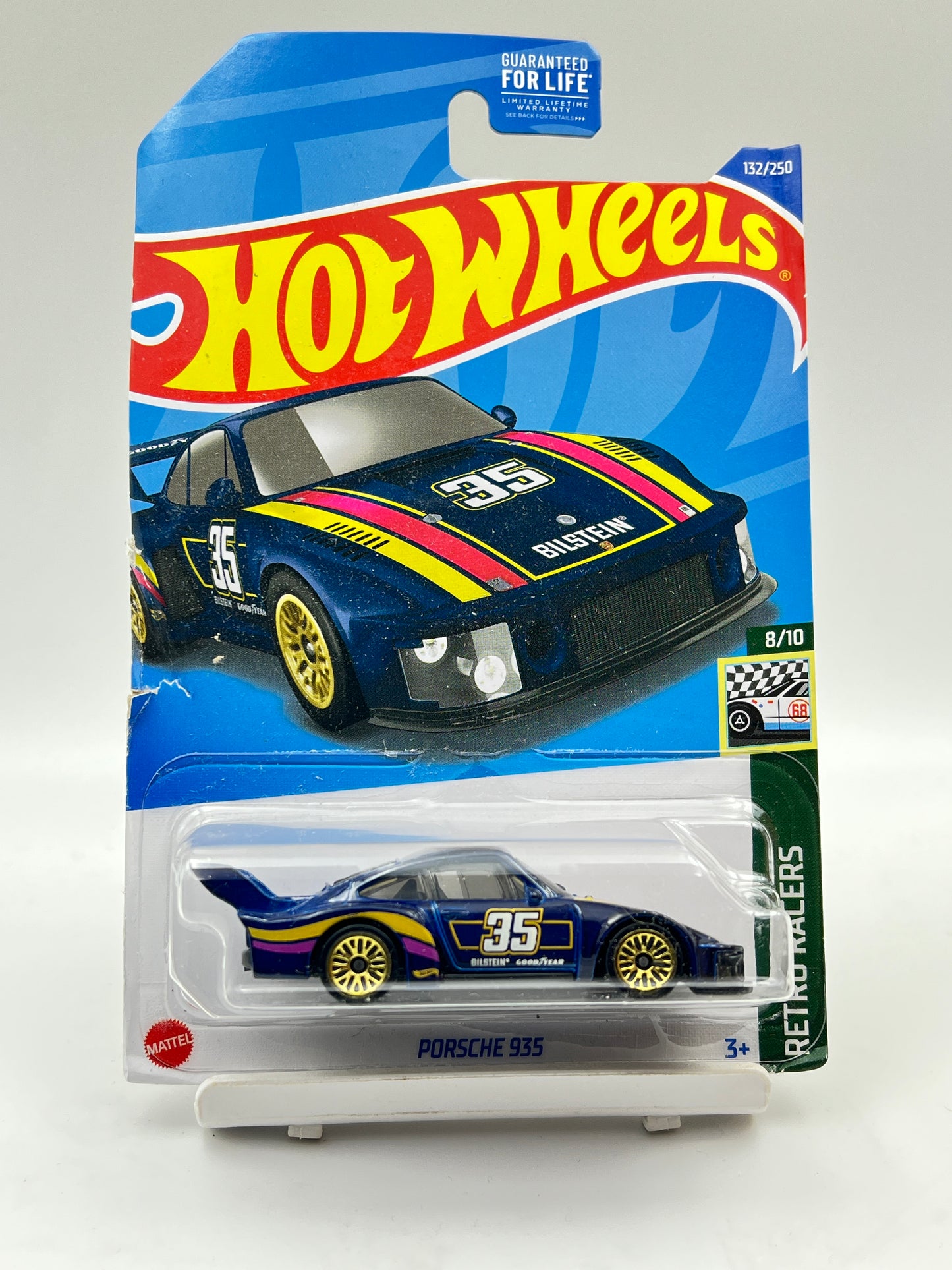 DAMAGED CARD - IMPORTED - HOT WHEELS - PORSCHE 935 - 2B