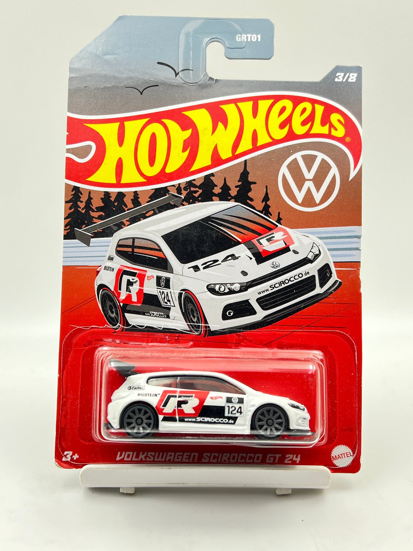 MILD CREASE - IMPORTED - HOT WHEELS - VOLKSWAGEN SCIROCCO GT 24 - 3H