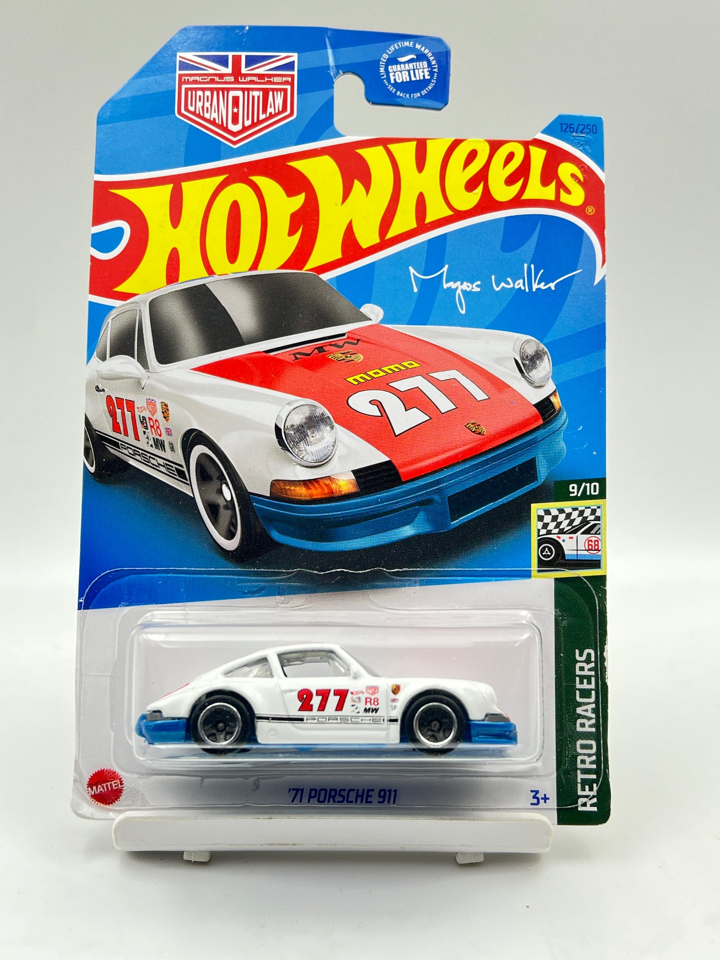 HOOK CREASE - IMPORTED - HOT WHEELS - 71 PORSCHE 911 - 3G