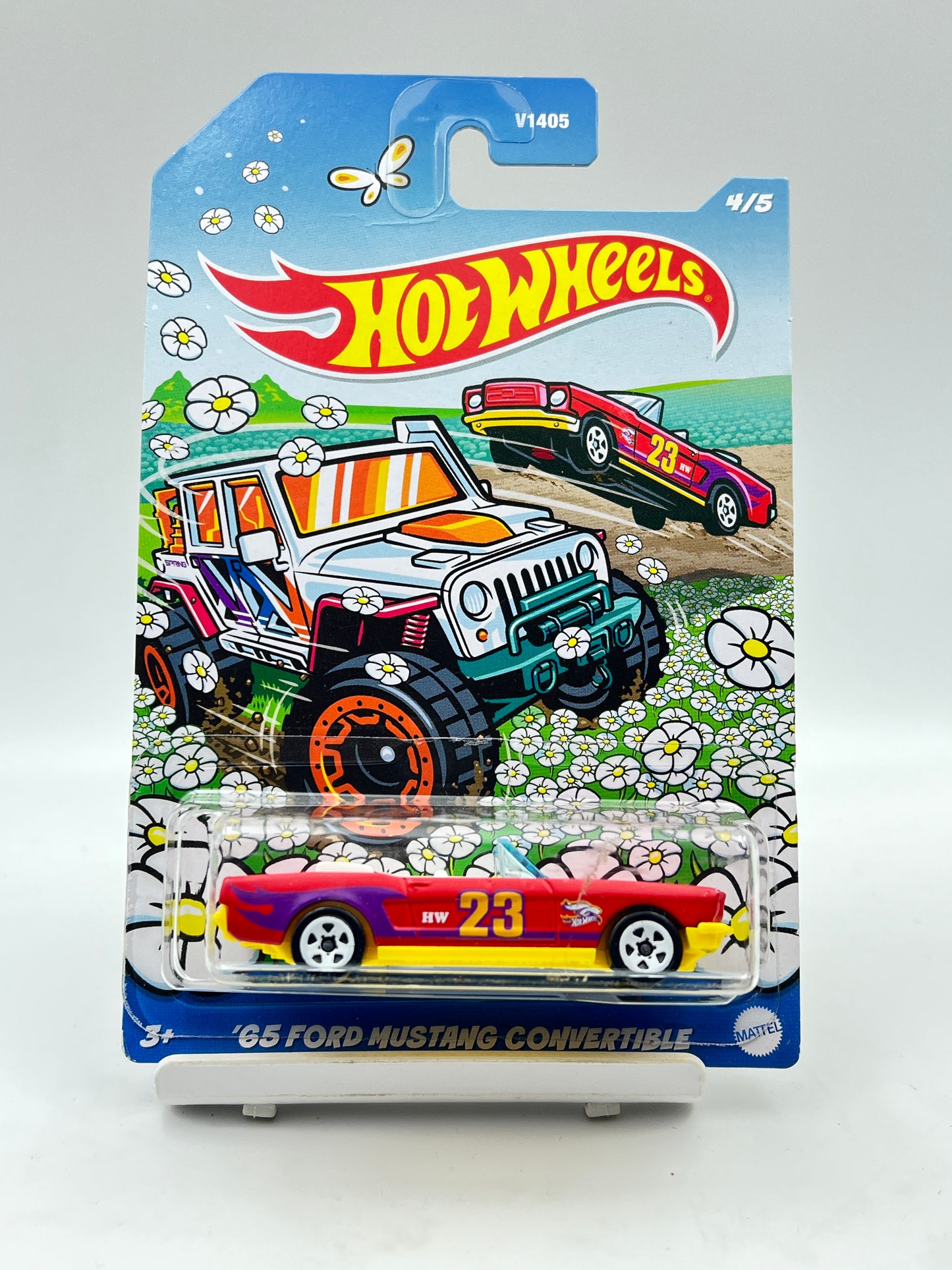 IMPORTED - HOT WHEELS - 65 FORD MUSTANG CONVERTIBLE - 9B