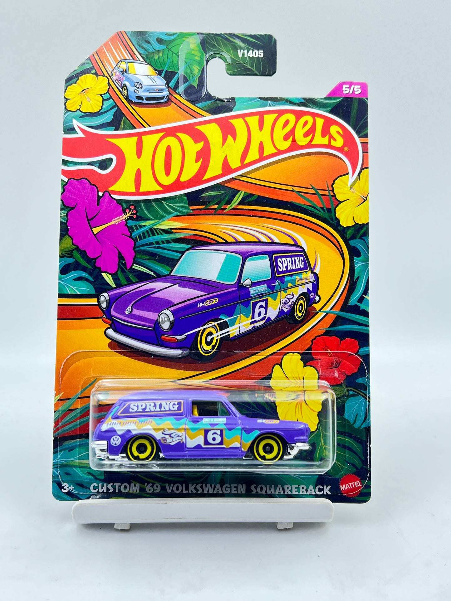 IMPORTED - HOT WHEELS - CUSTOM 69 VOLKSWAGEN SQUAREBACK - 9A