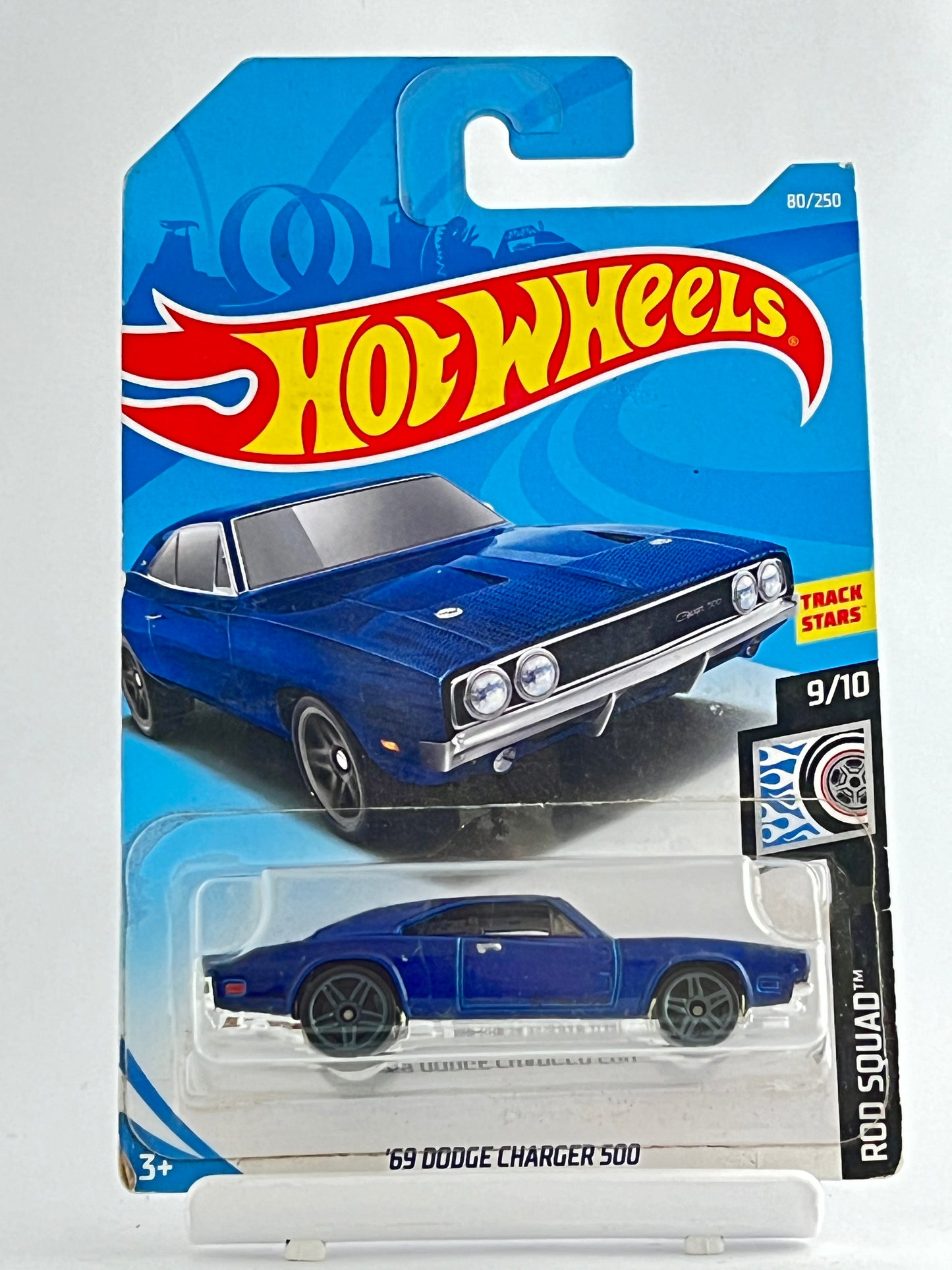 69 DODGE CHARGER 500 - BLUE - Its Fun- Hot wheels - matchbox - diecast