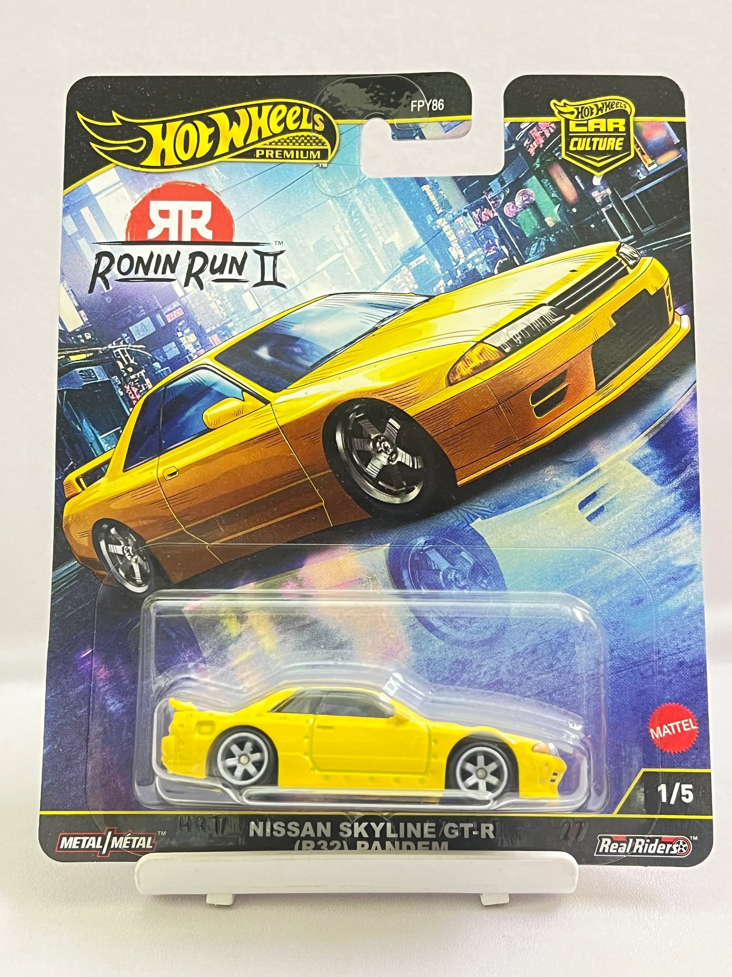 HOT WHEELS - RONIN RUN II - PREMIUM -NISSAN SKYLINE GT-R (R32) PANDEM - 5B - Its Fun
