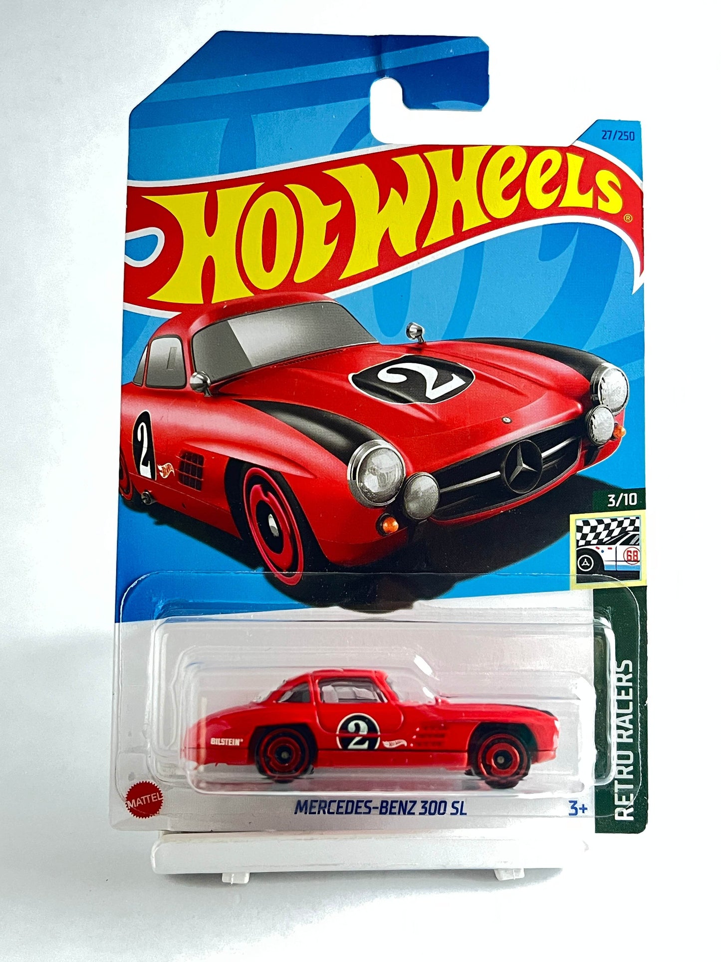 CREASED CARD - MERCEDES BENZ 300 SL - 6A - Its Fun