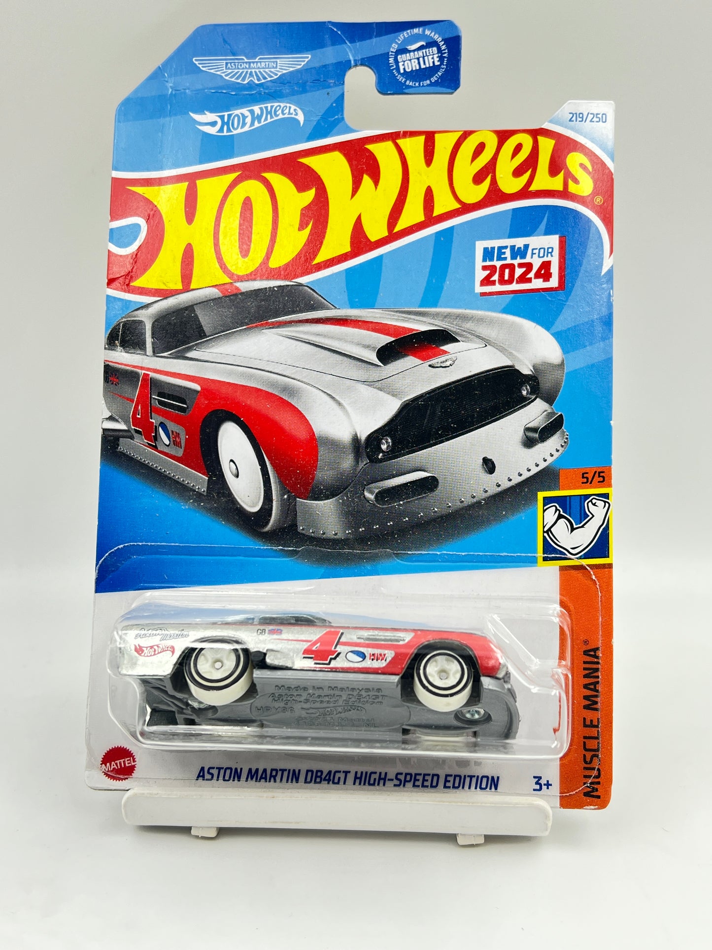 CARD DAMAGE - ASTON MARTIN DB4GT HIGH SPEED EDITION - 4E