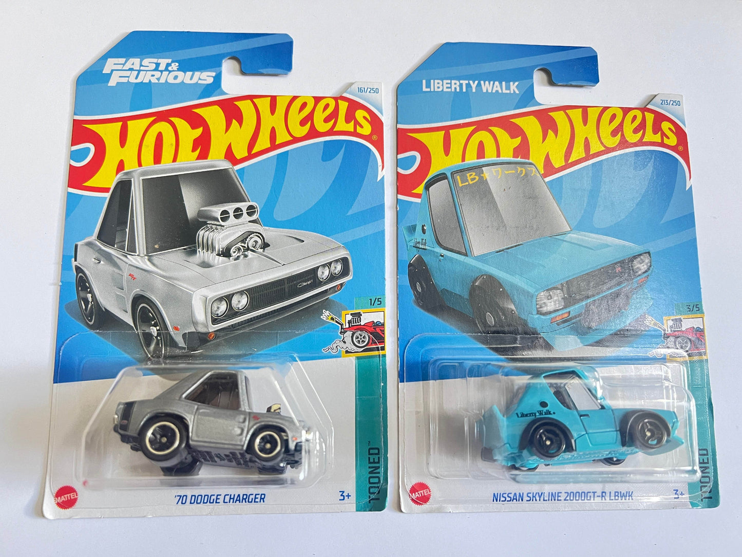 70 DODGE CHARGER + NISSAN SKYLINE 2000GT-R LBWK - COMBO - Its Fun