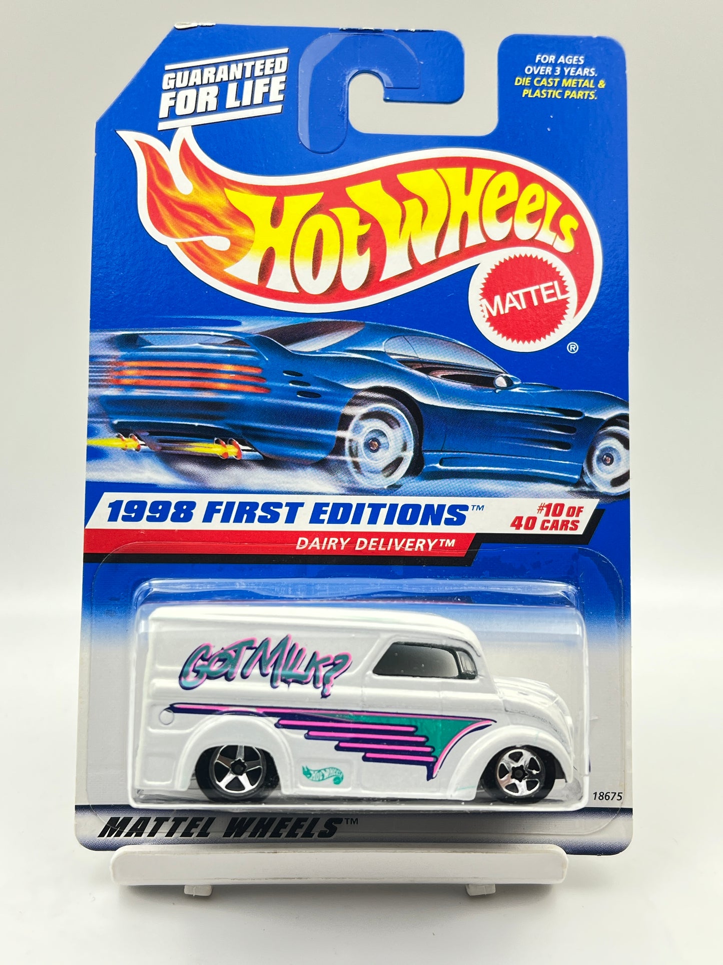 BLISTER CRACK - HOT WHEELS - DAIRY DELIVERY - 3H