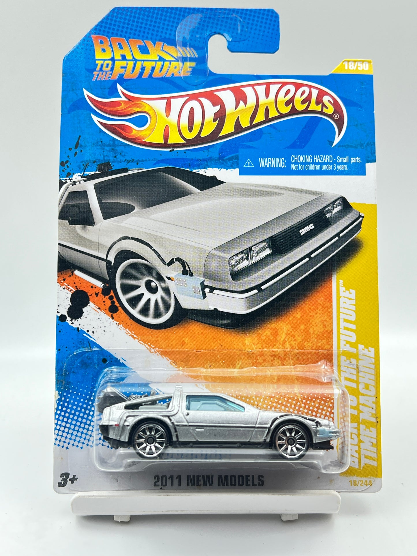 HOT WHEELS - BACK TO THE FUTURE TIME MACHINE - B1