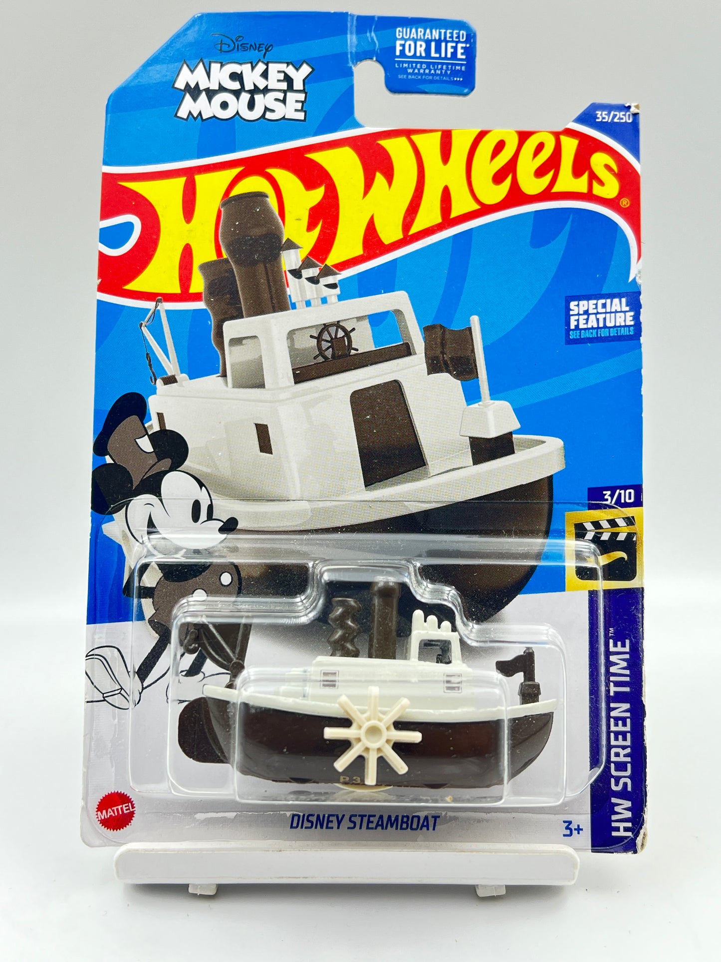 IMPORTED - HOT WHEELS - DISNEY STEAMBOAT - BROWN BASE - 1A